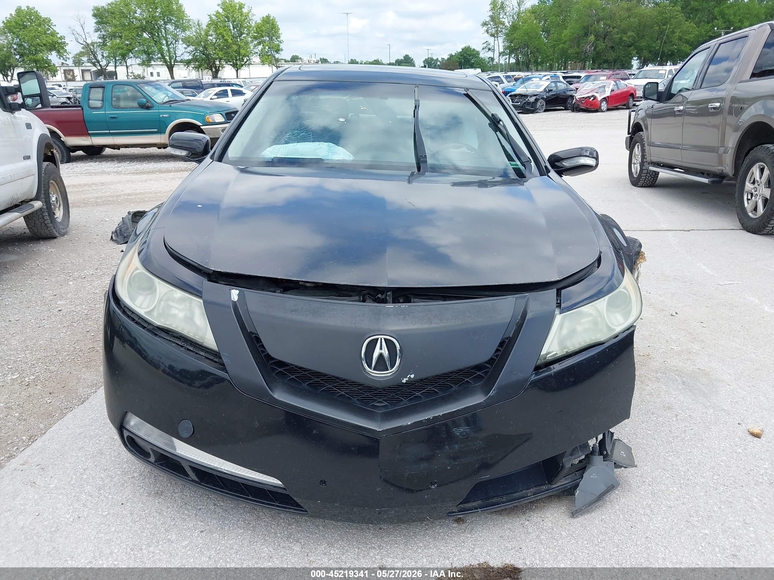 2009 Acura Tl 3.5 Black vin: 19UUA86519A019908