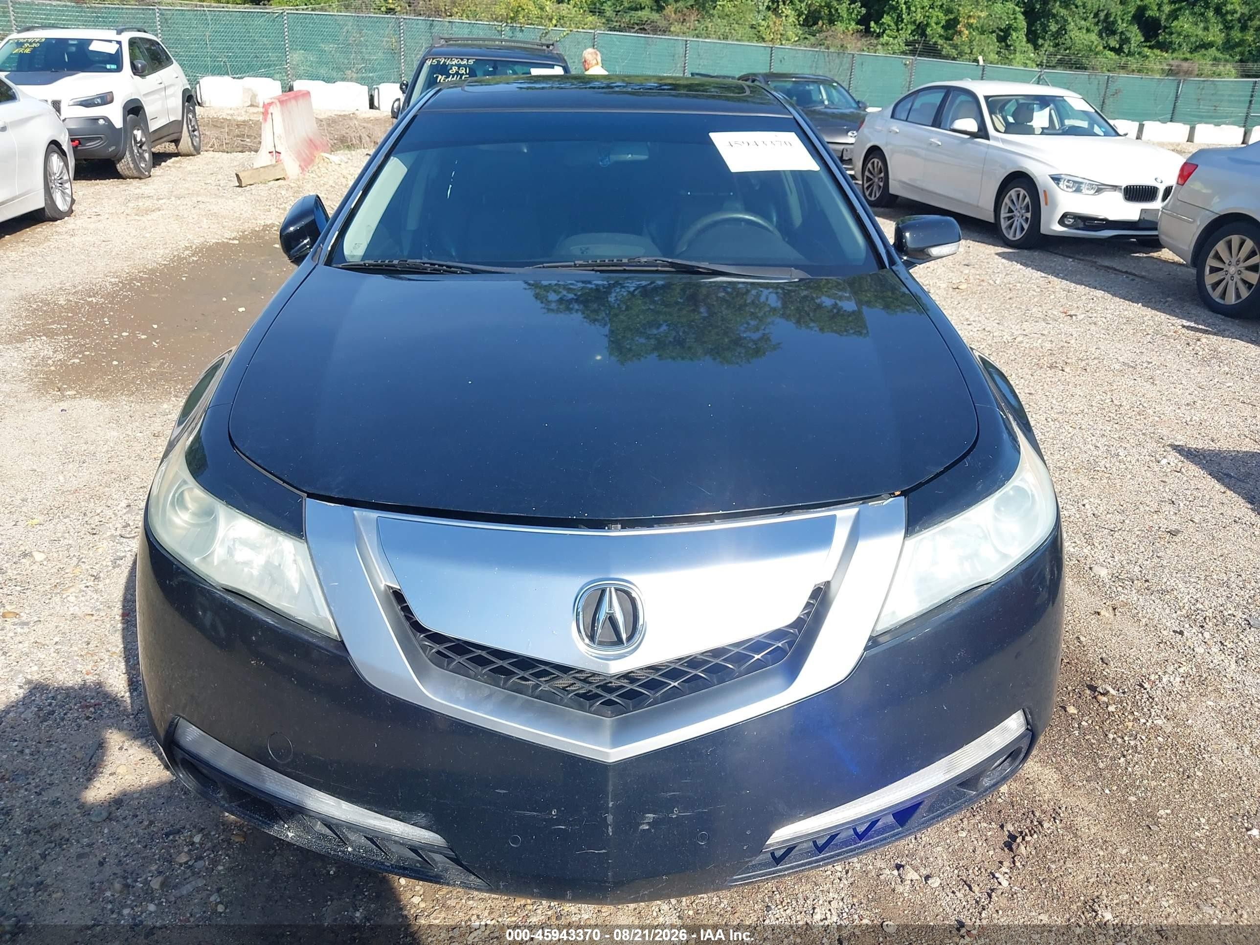 2009 Acura Tl 3.5 Черный vin: 19UUA86519A025479