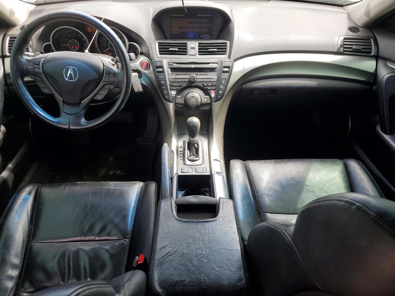 2009 Acura Tl White vin: 19UUA86529A005256
