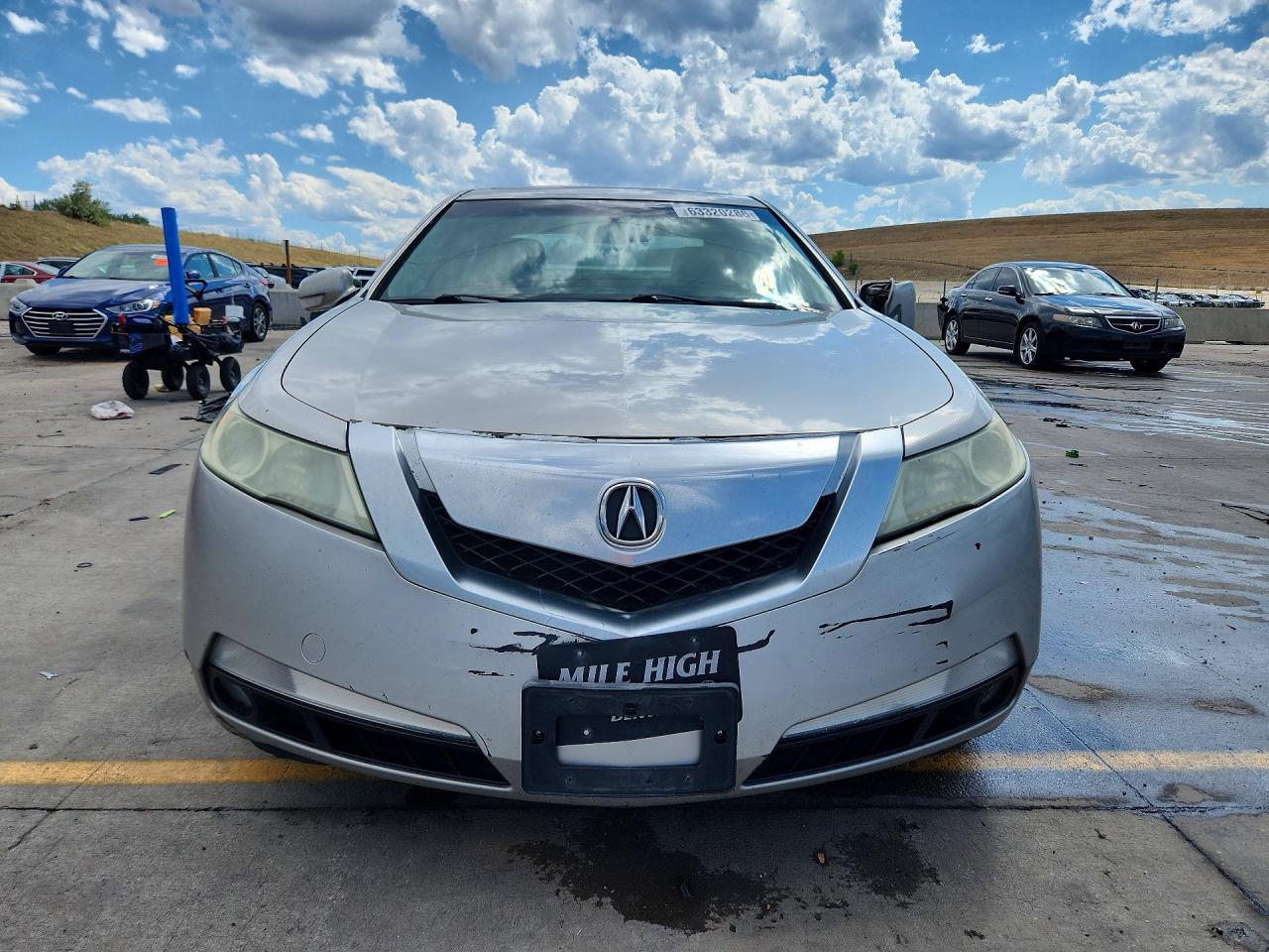 2009 Acura Tl Серебряный vin: 19UUA86529A010036