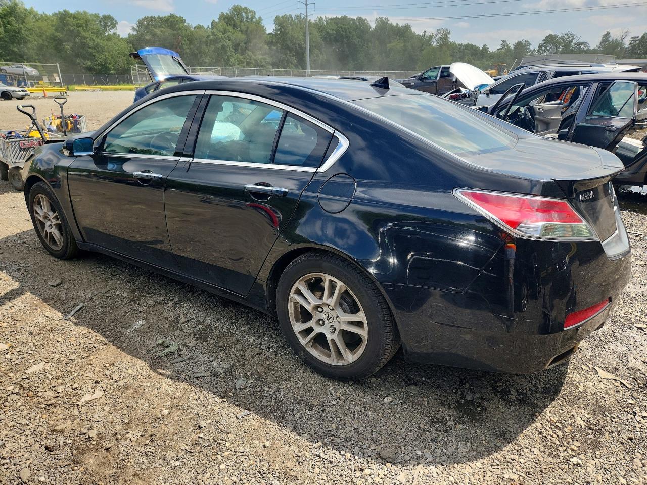 2009 Acura Tl Black vin: 19UUA86529A017407