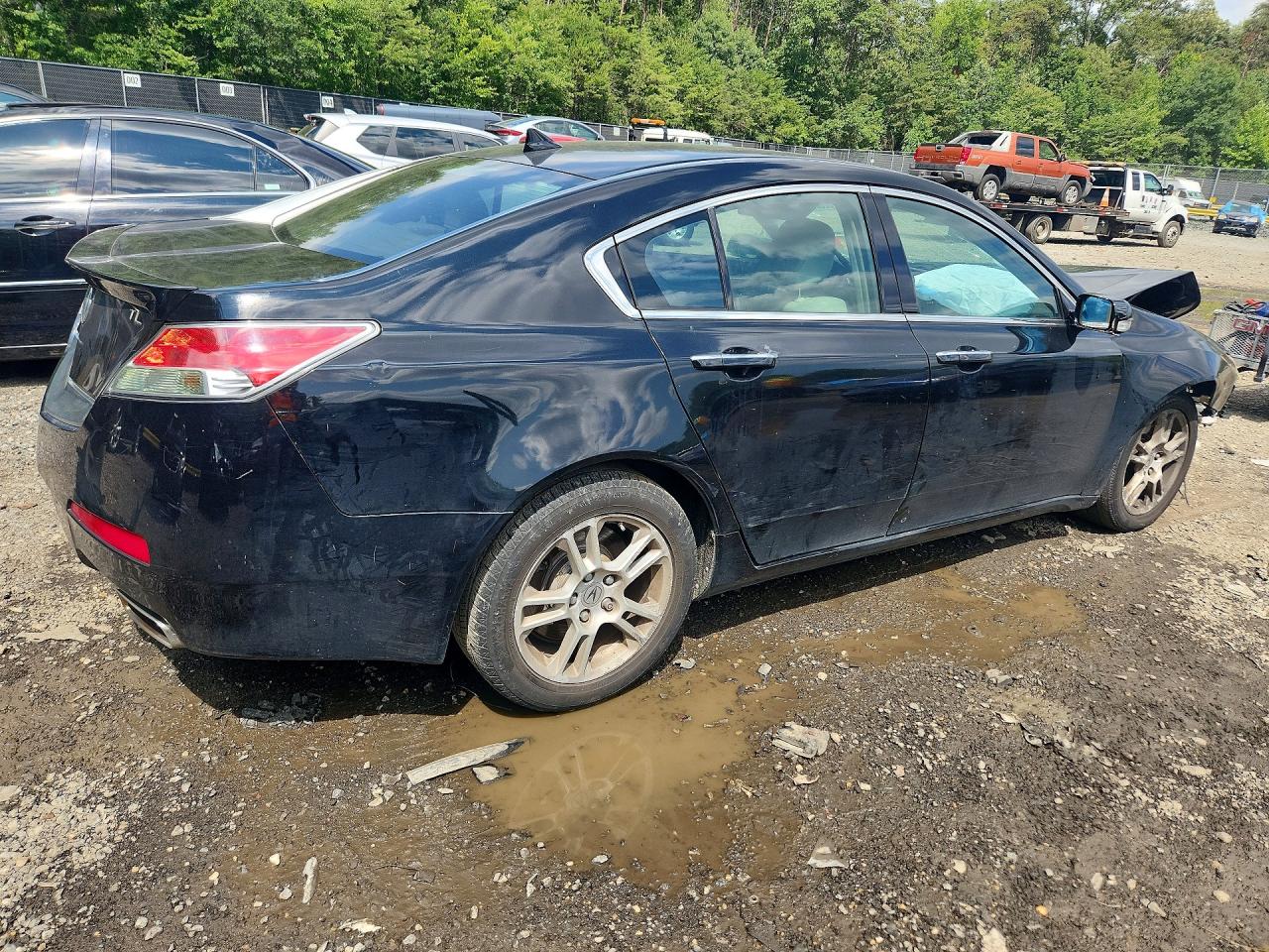 2009 Acura Tl Black vin: 19UUA86529A017407