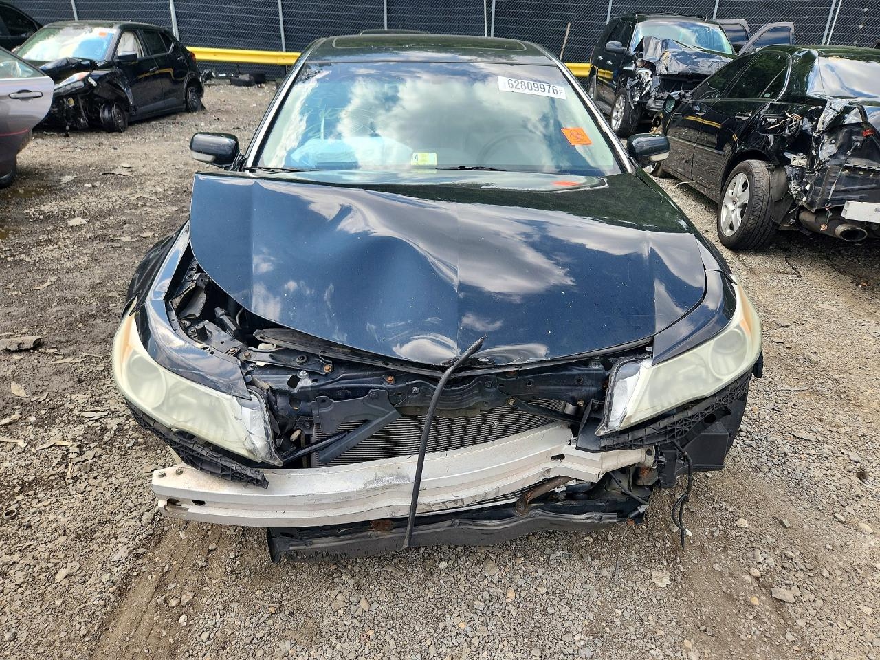 2009 Acura Tl Black vin: 19UUA86529A017407