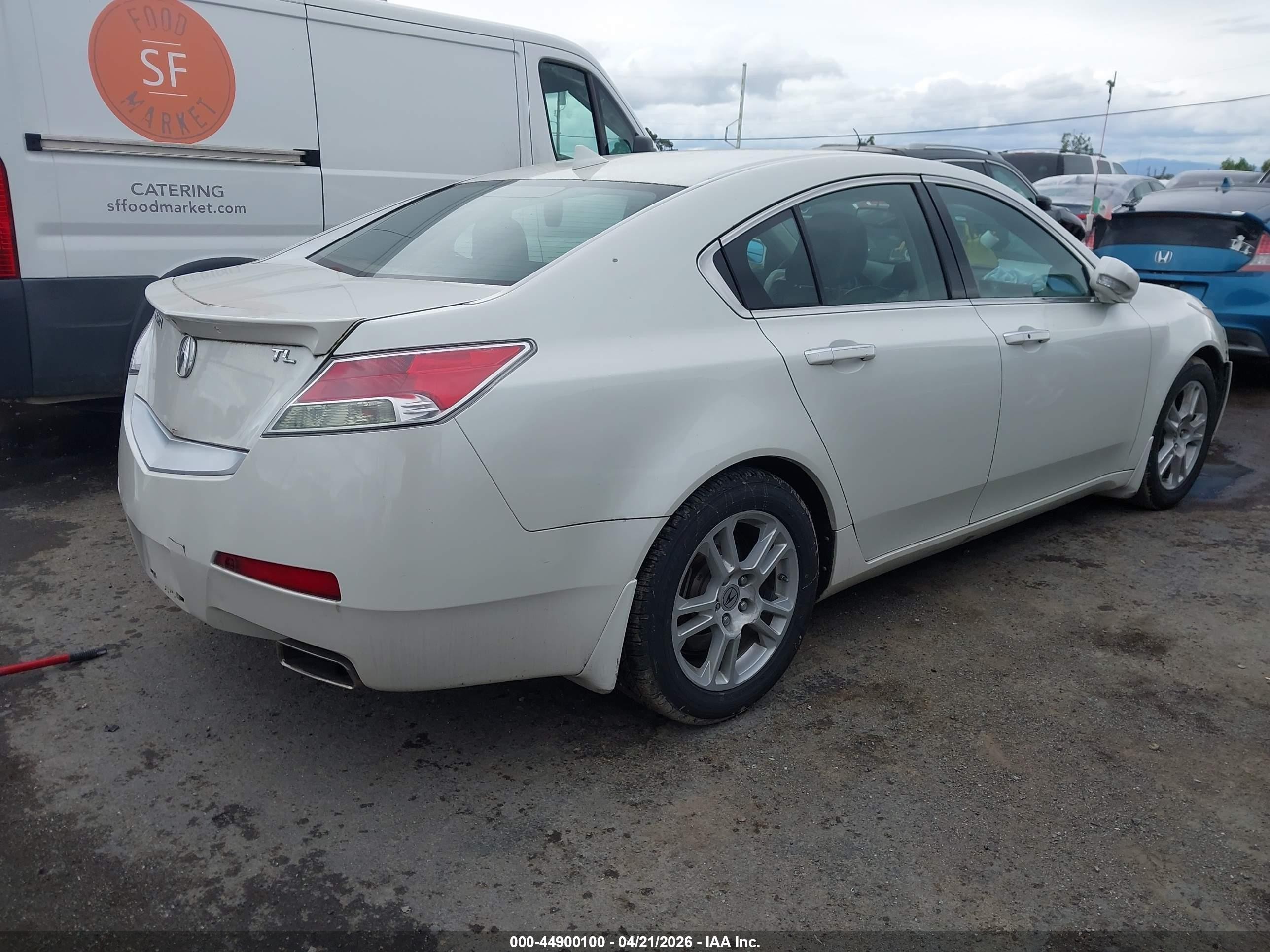 2009 Acura Tl 3.5 Белый vin: 19UUA86539A006237