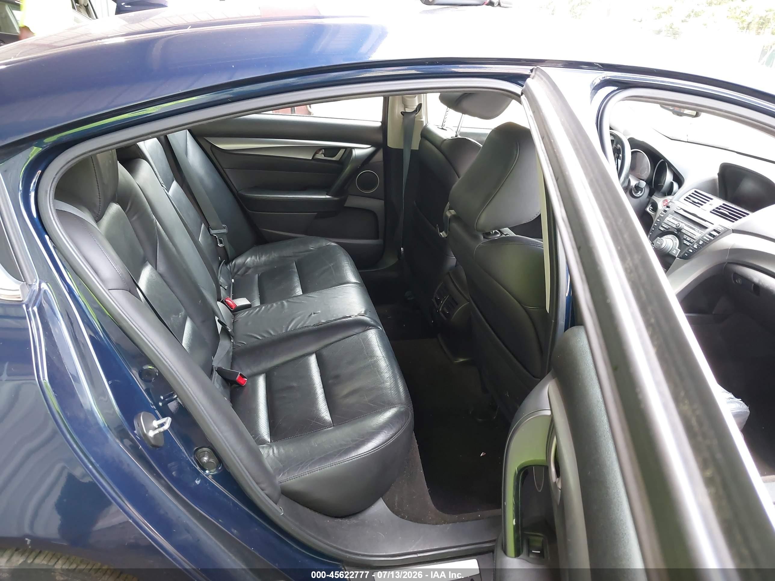 2009 Acura Tl 3.5 Синий vin: 19UUA86539A009610