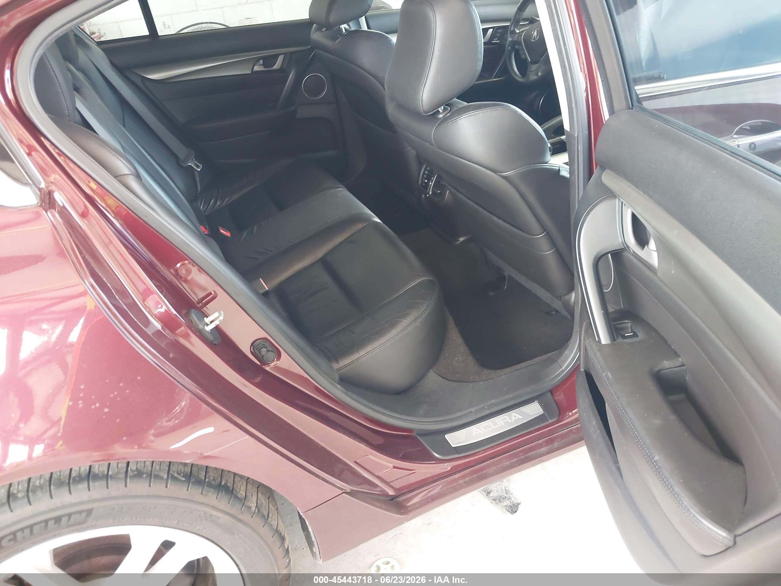 2009 Acura Tl 3.5 Maroon vin: 19UUA86539A013754