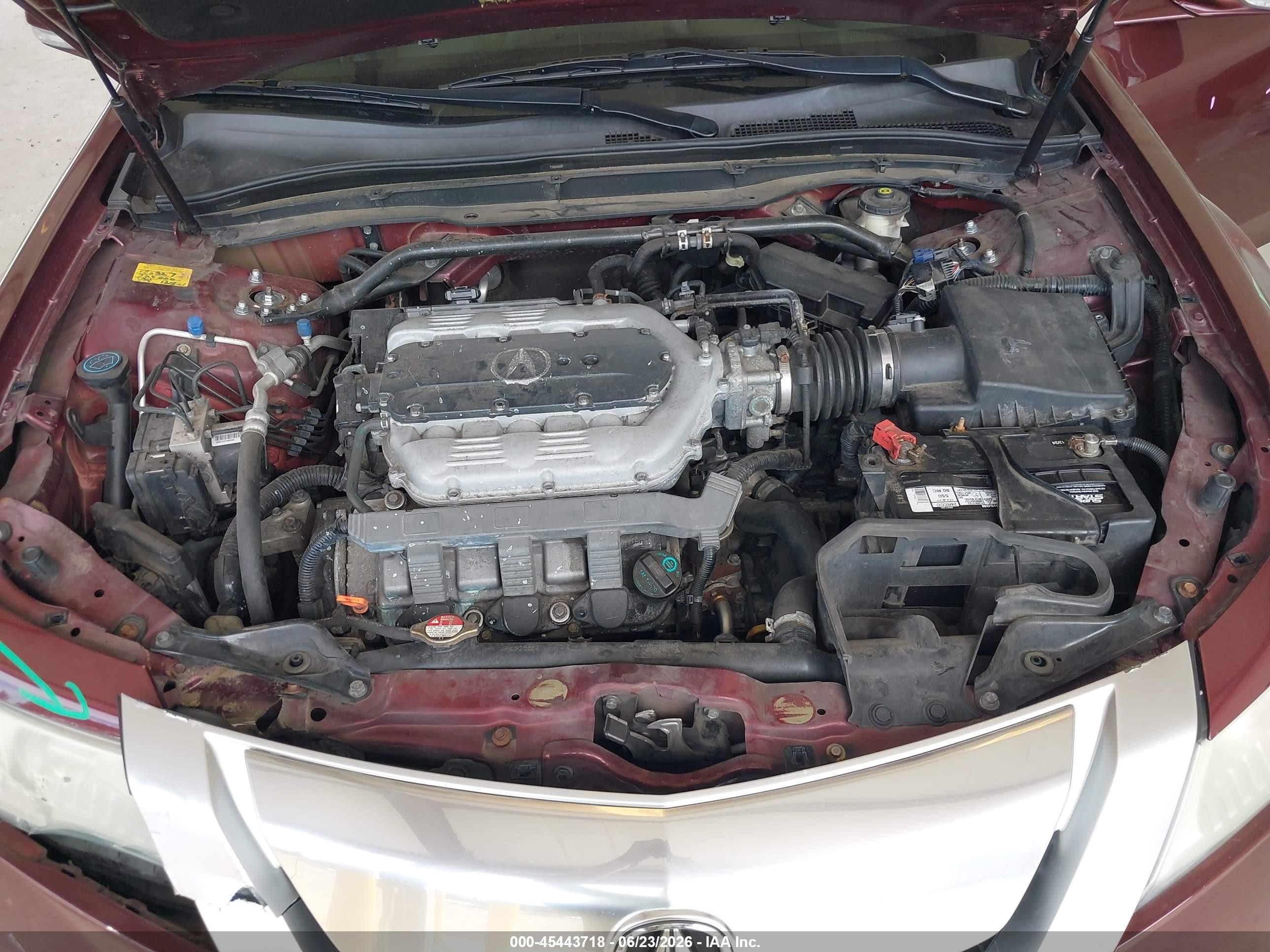 2009 Acura Tl 3.5 Maroon vin: 19UUA86539A013754