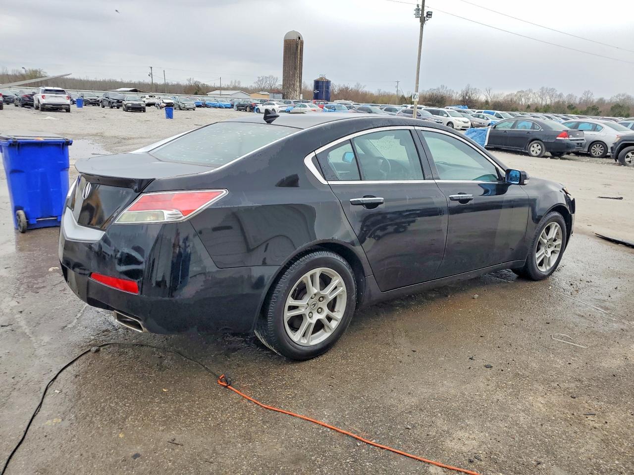 2009 Acura Tl Черный vin: 19UUA86539A026455