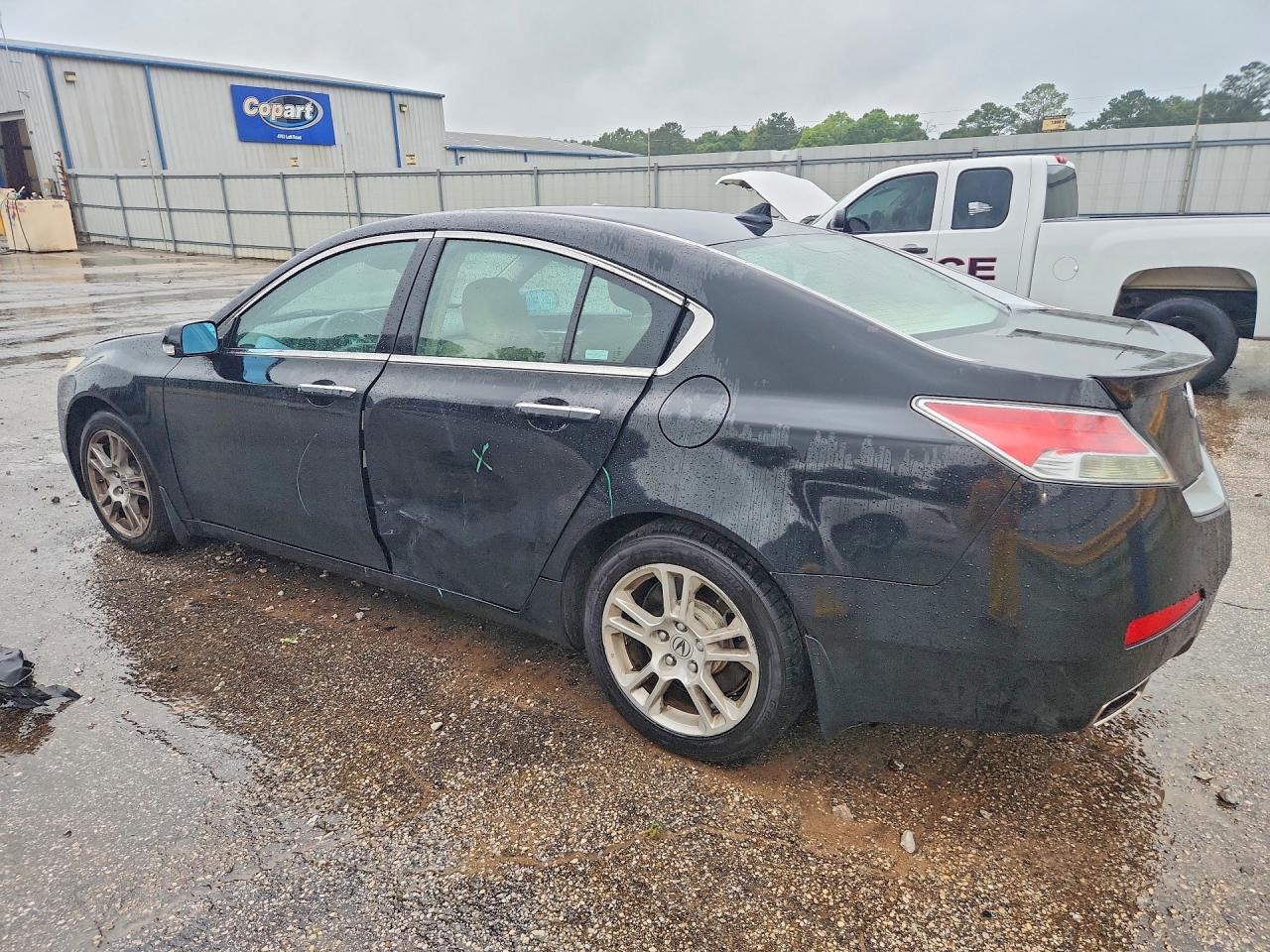 2009 Acura Tl Black vin: 19UUA86549A005419