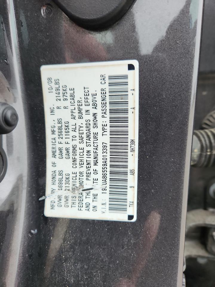 2009 Acura Tl Gray vin: 19UUA86559A013397