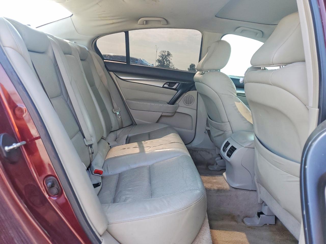 2009 Acura Tl Maroon vin: 19UUA86559A015103