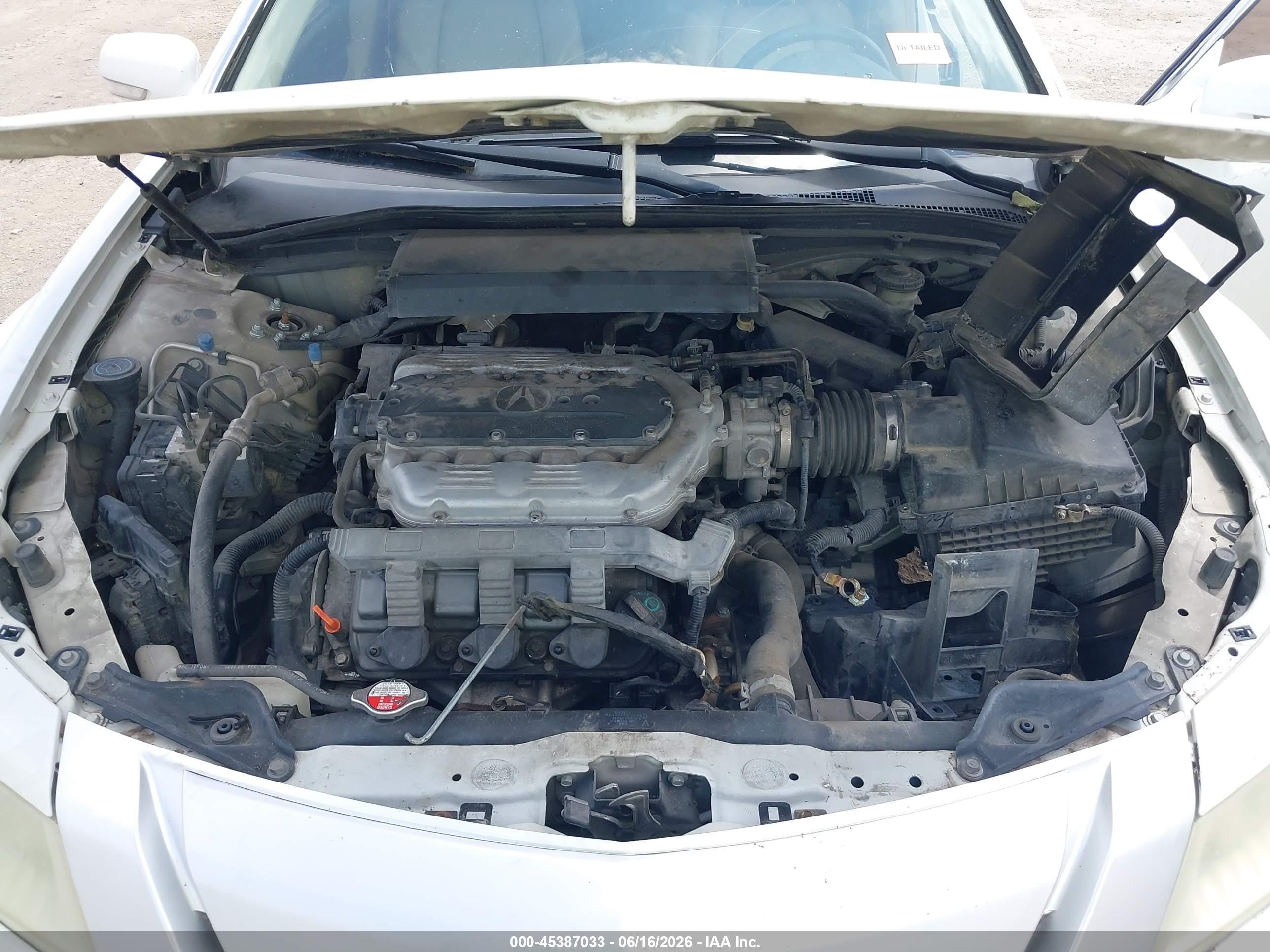 2009 Acura Tl 3.5 White vin: 19UUA86559A017661