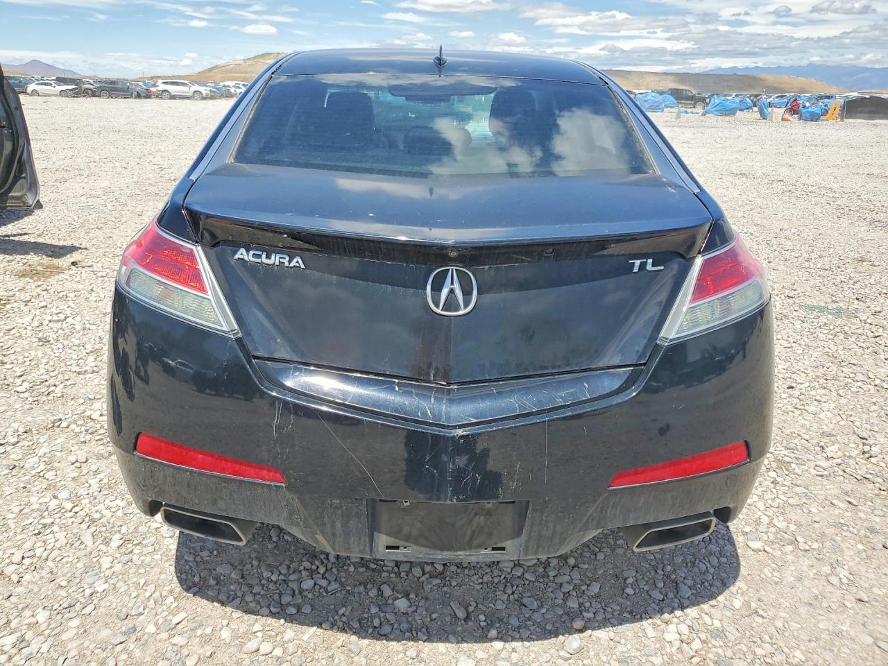 2009 Acura Tl Black vin: 19UUA86569A004997