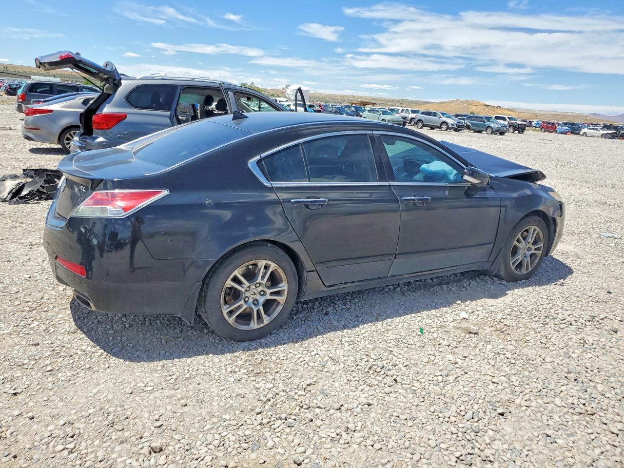 2009 Acura Tl Black vin: 19UUA86569A004997