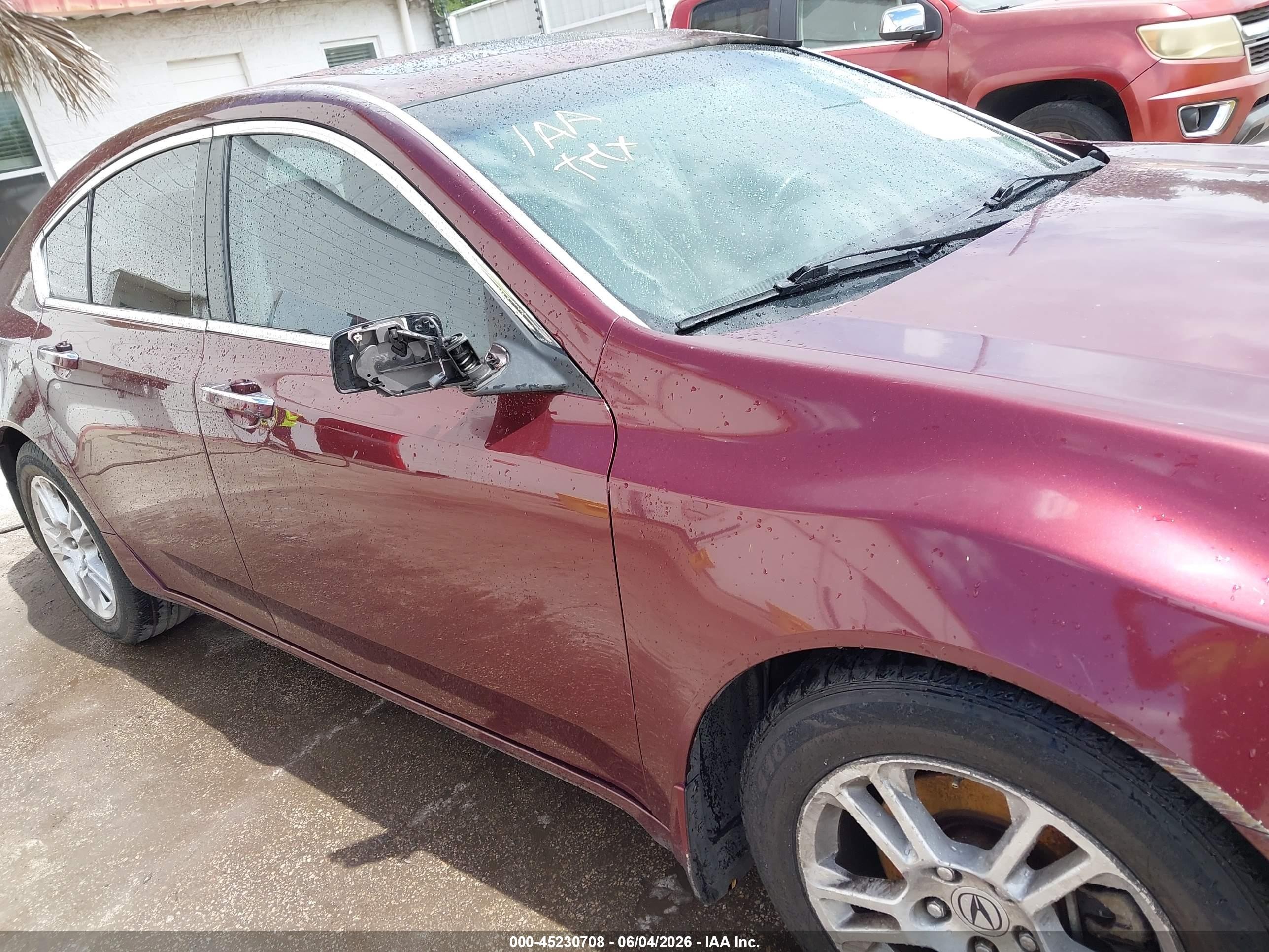 2009 Acura Tl 3.5 Burgundy vin: 19UUA86569A007138