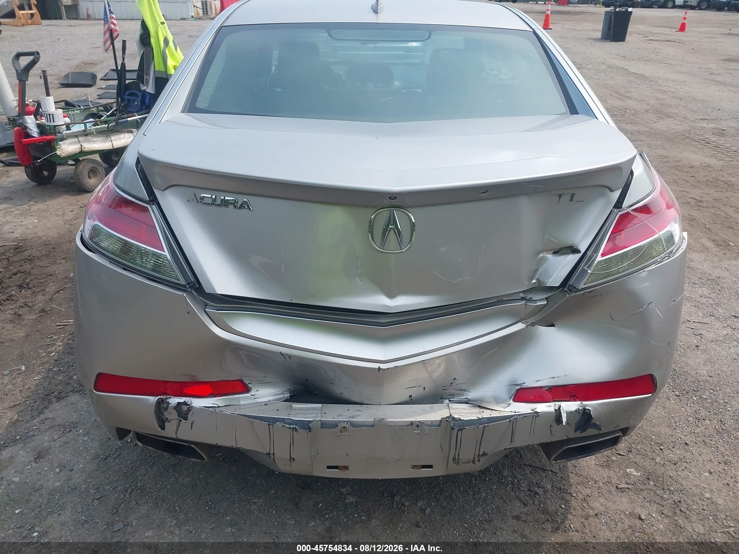2009 Acura Tl 3.5 Silver vin: 19UUA86569A009200