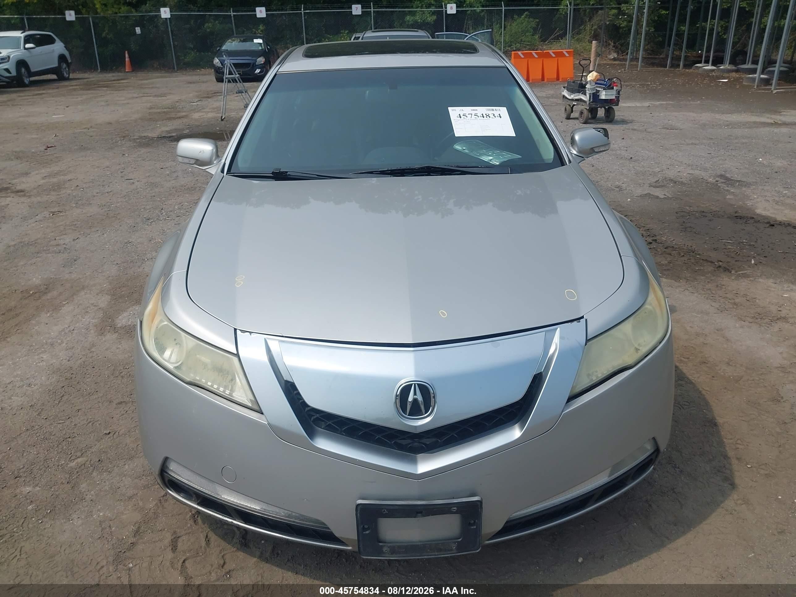 2009 Acura Tl 3.5 Silver vin: 19UUA86569A009200