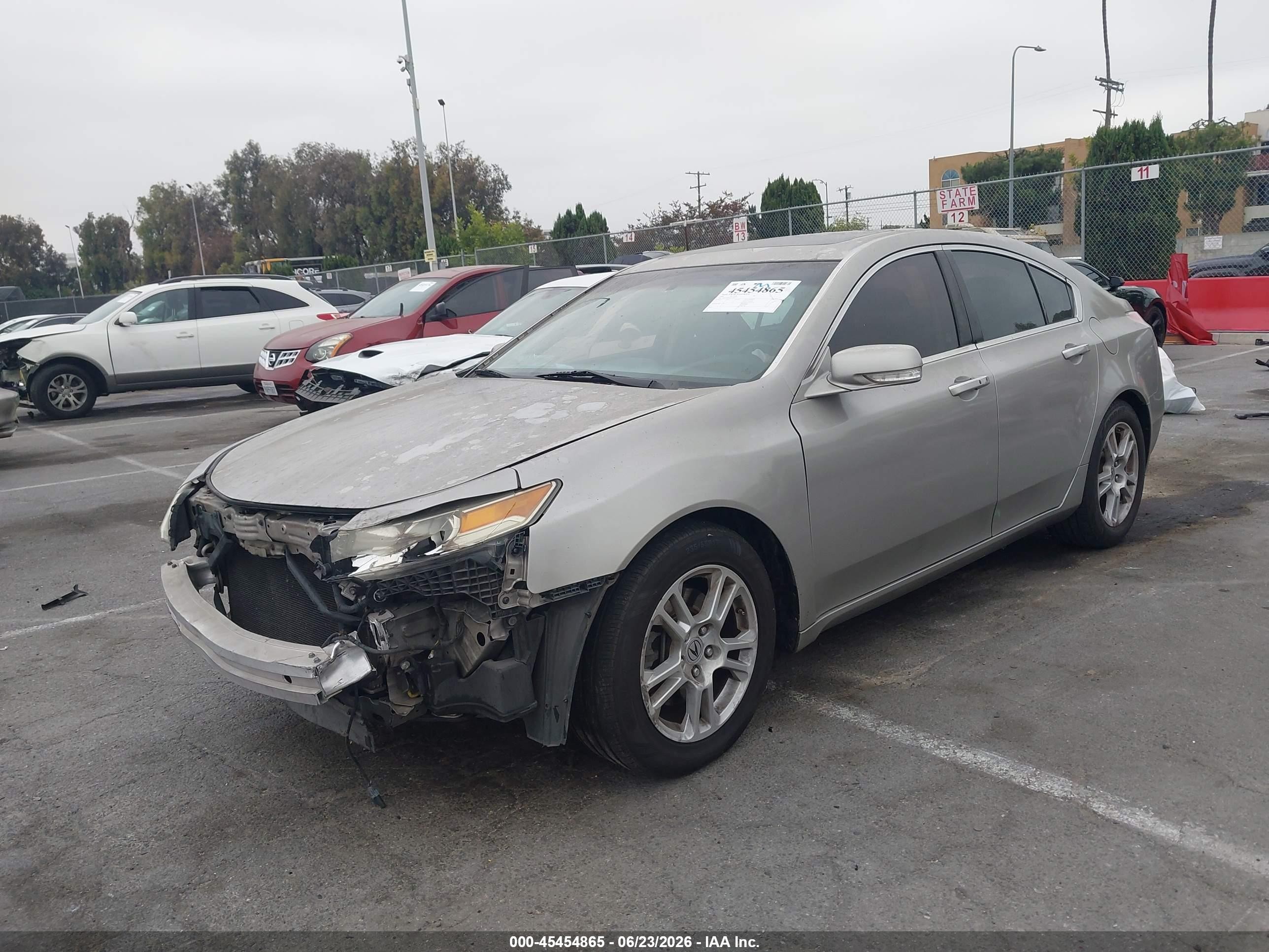 2009 Acura Tl 3.5 Silver vin: 19UUA86569A010234