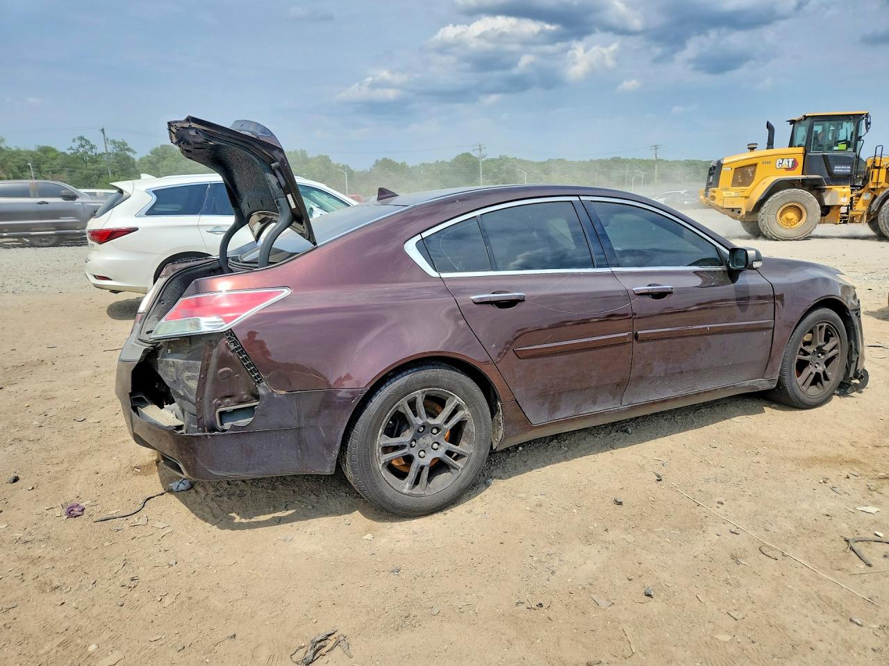 2009 Acura Tl Purple vin: 19UUA86569A016910