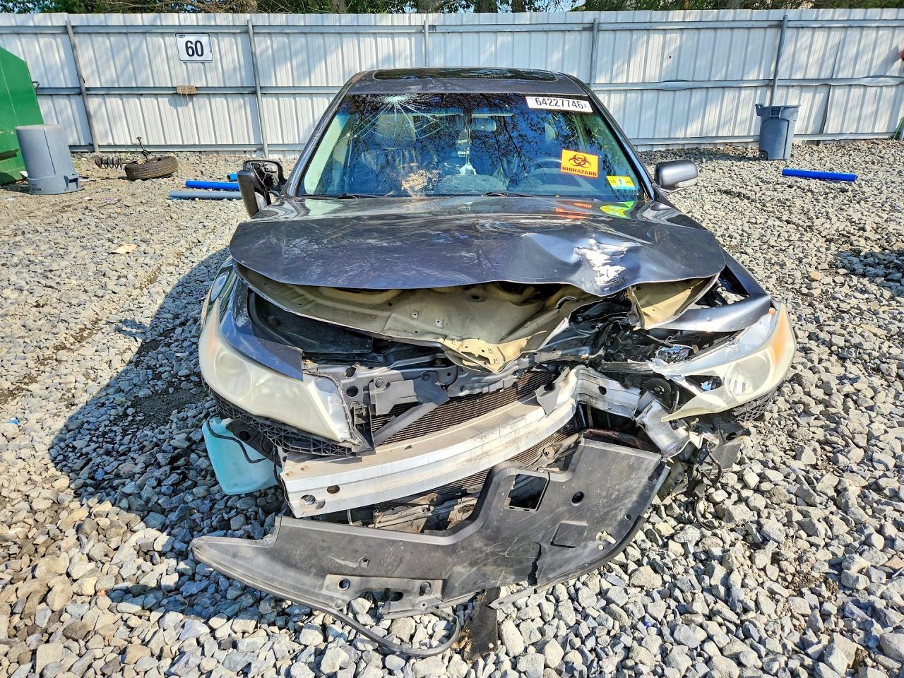 2009 Acura Tl Gray vin: 19UUA86579A006807