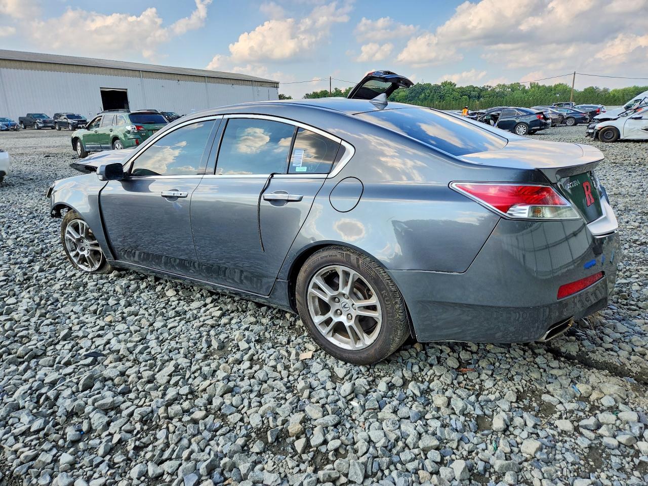2009 Acura Tl Gray vin: 19UUA86579A006807