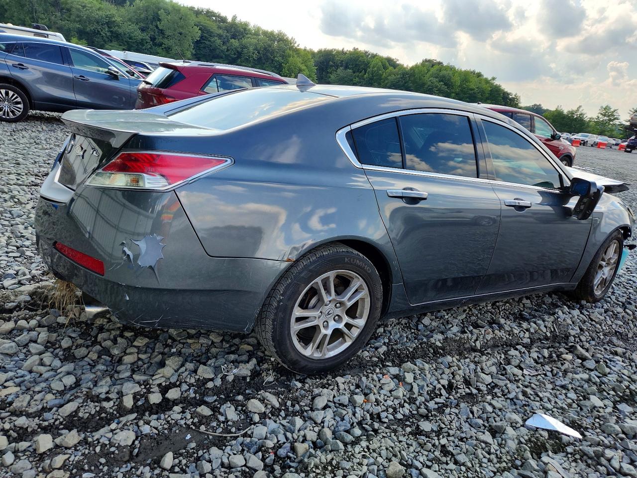 2009 Acura Tl Gray vin: 19UUA86579A006807