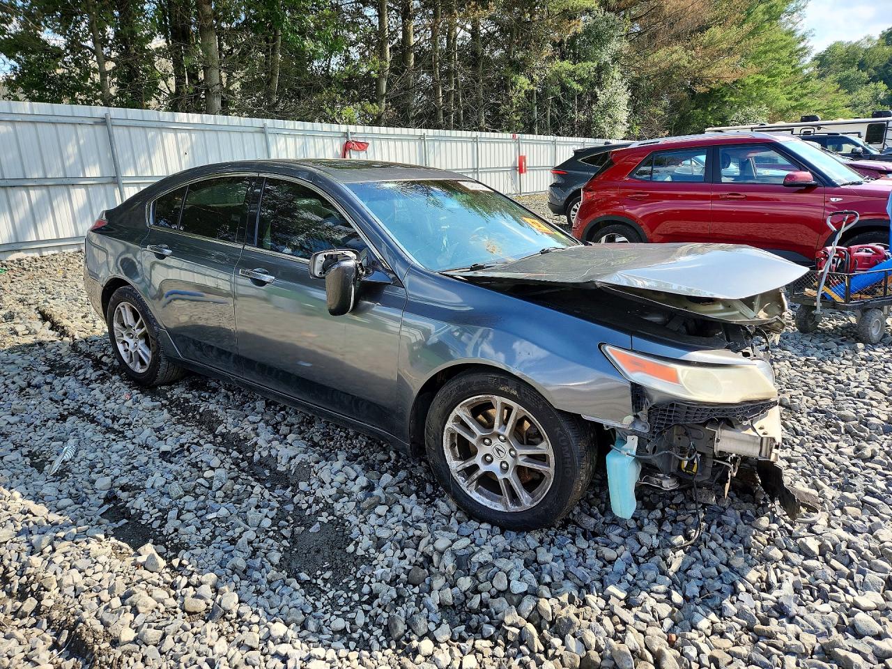2009 Acura Tl Gray vin: 19UUA86579A006807