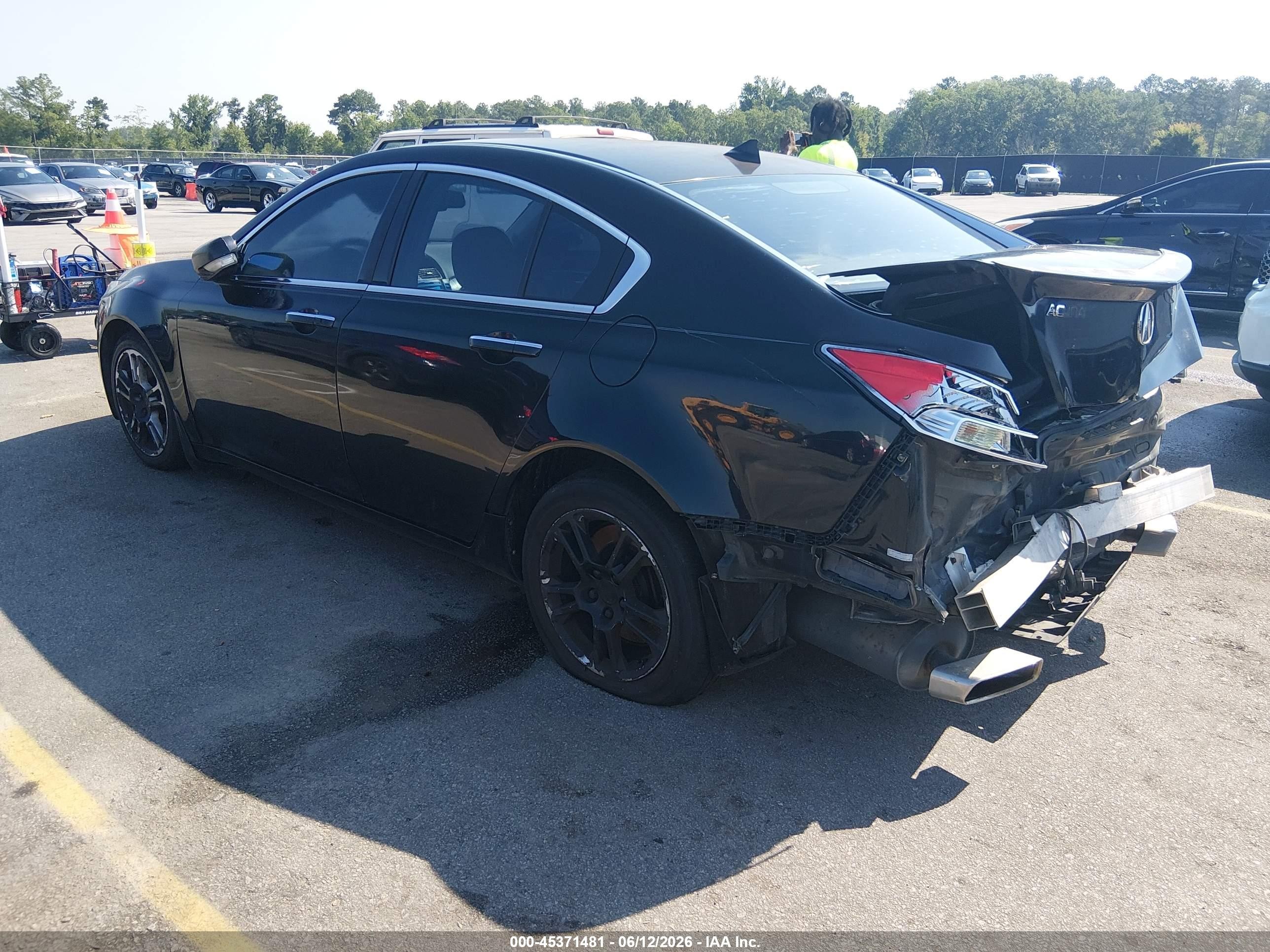 2009 Acura Tl 3.5 Black vin: 19UUA86579A007973