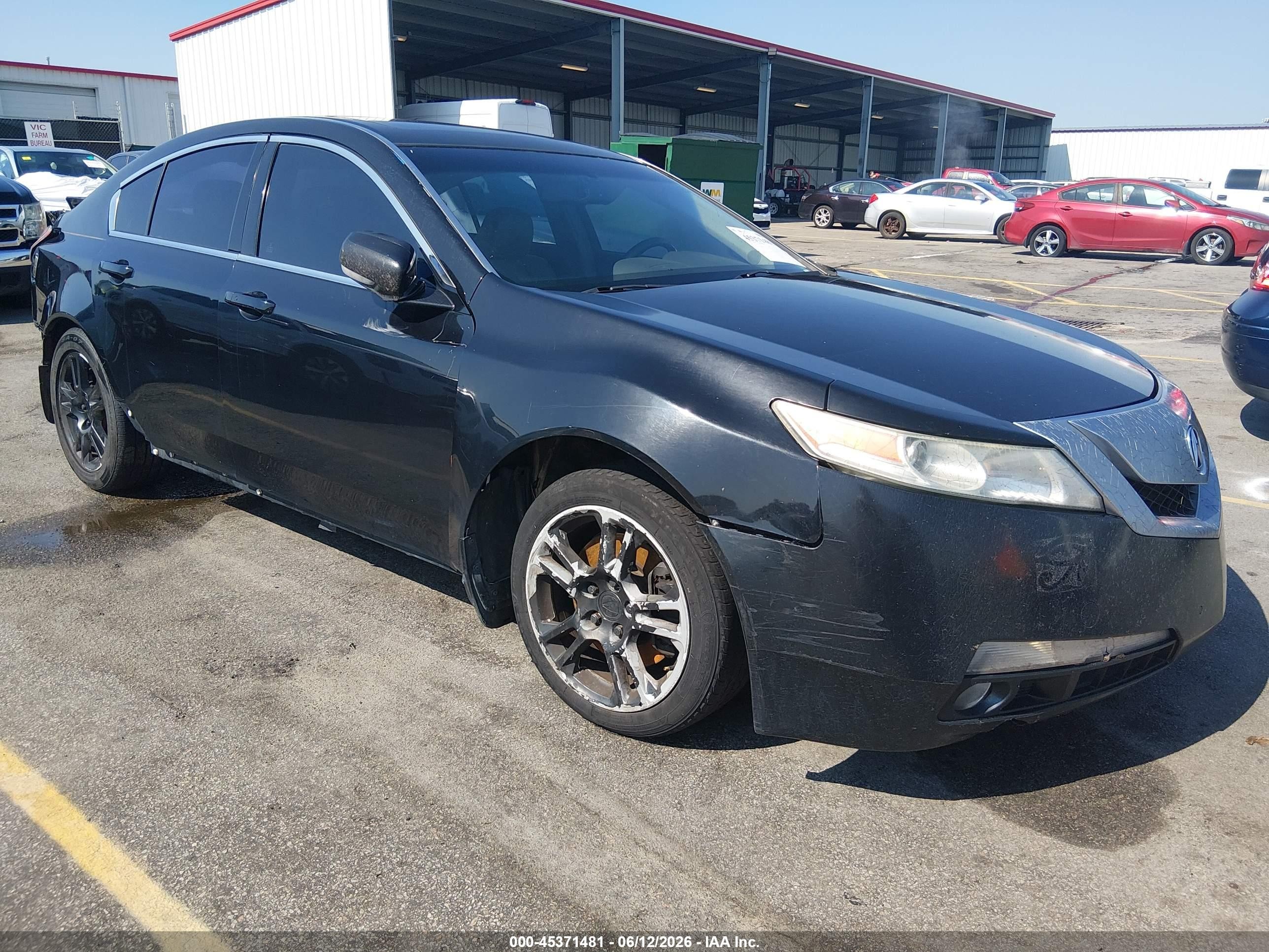 2009 Acura Tl 3.5 Black vin: 19UUA86579A007973