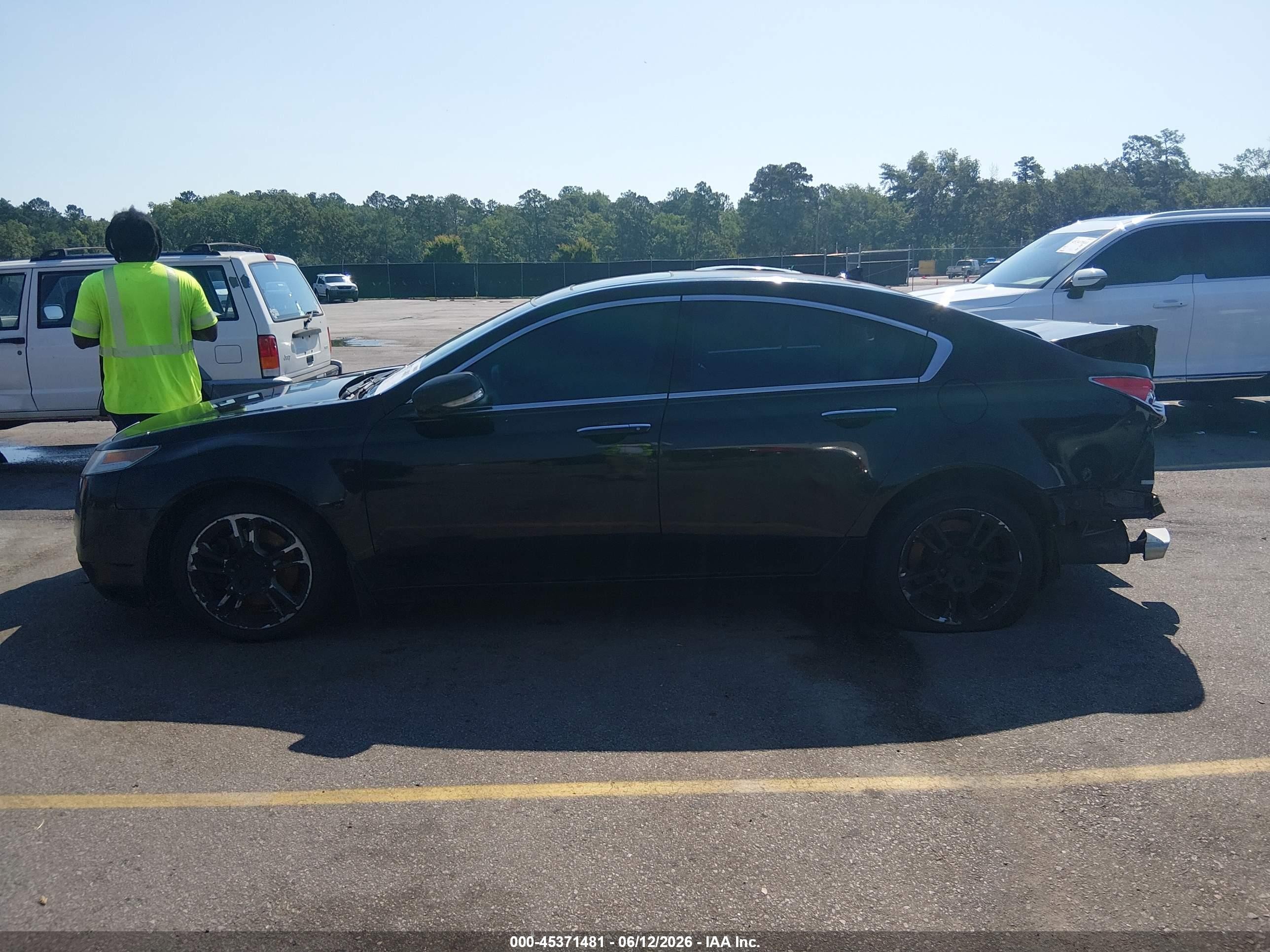 2009 Acura Tl 3.5 Black vin: 19UUA86579A007973