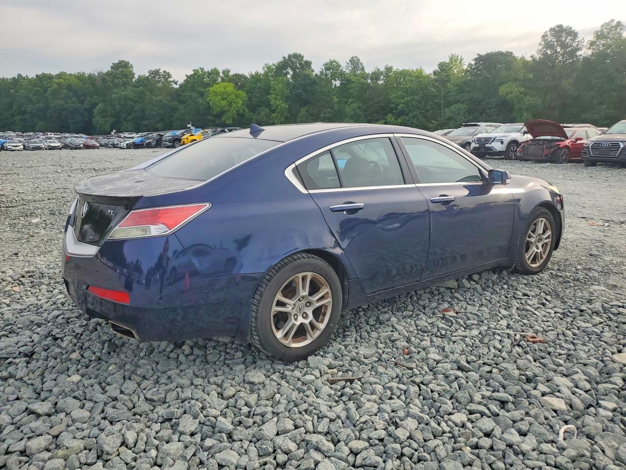 2009 Acura Tl Синий vin: 19UUA86579A019024
