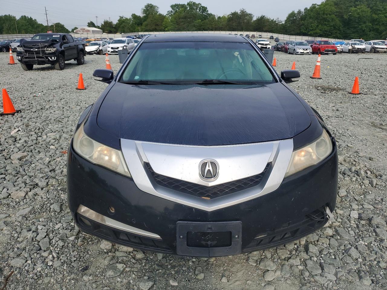 2009 Acura Tl Синий vin: 19UUA86579A019024