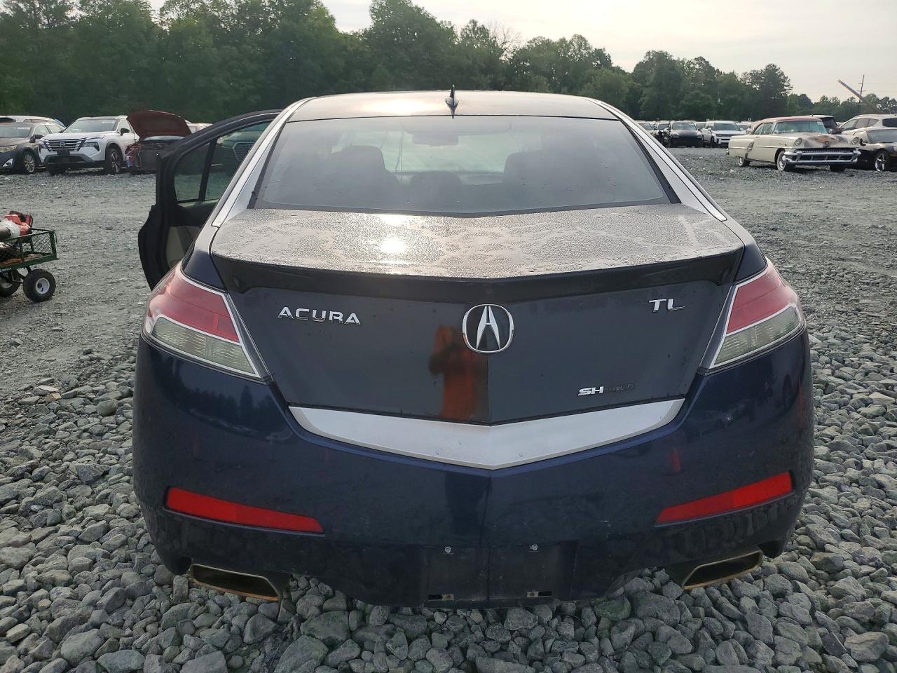 2009 Acura Tl Синий vin: 19UUA86579A019024