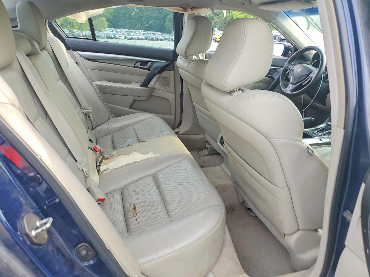 2009 Acura Tl Синий vin: 19UUA86579A019024