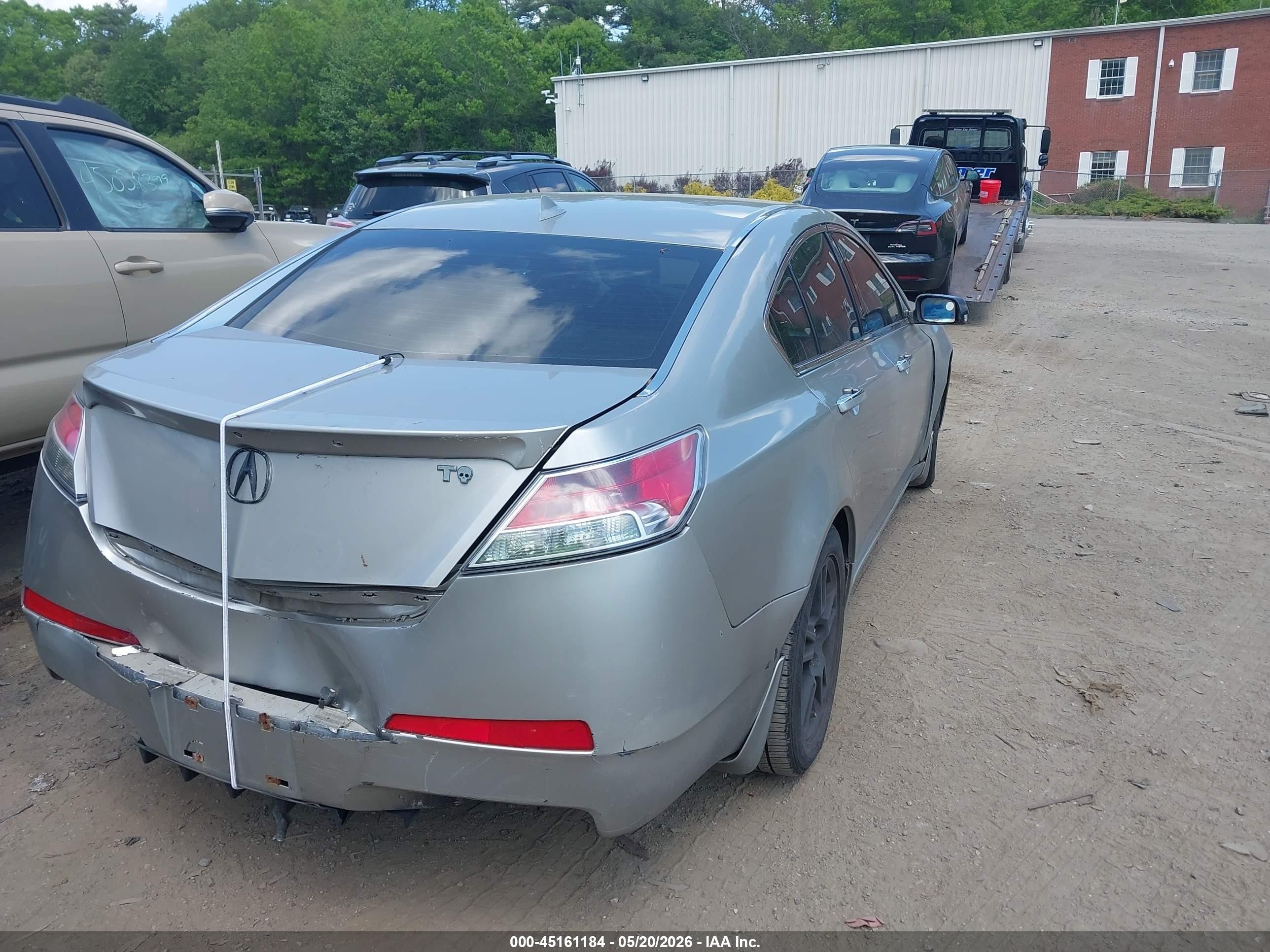 2009 Acura Tl 3.5 Silver vin: 19UUA86579A024577