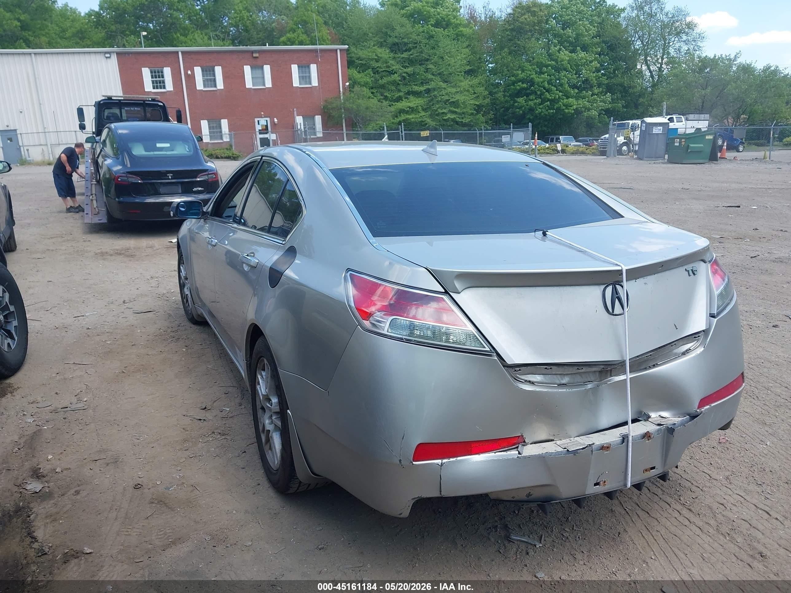 2009 Acura Tl 3.5 Silver vin: 19UUA86579A024577
