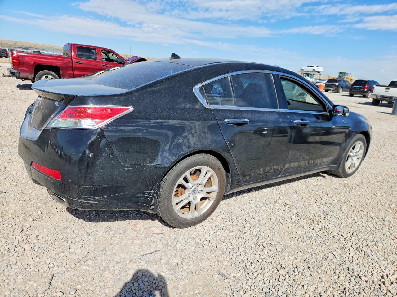 2009 Acura Tl Черный vin: 19UUA86599A008462