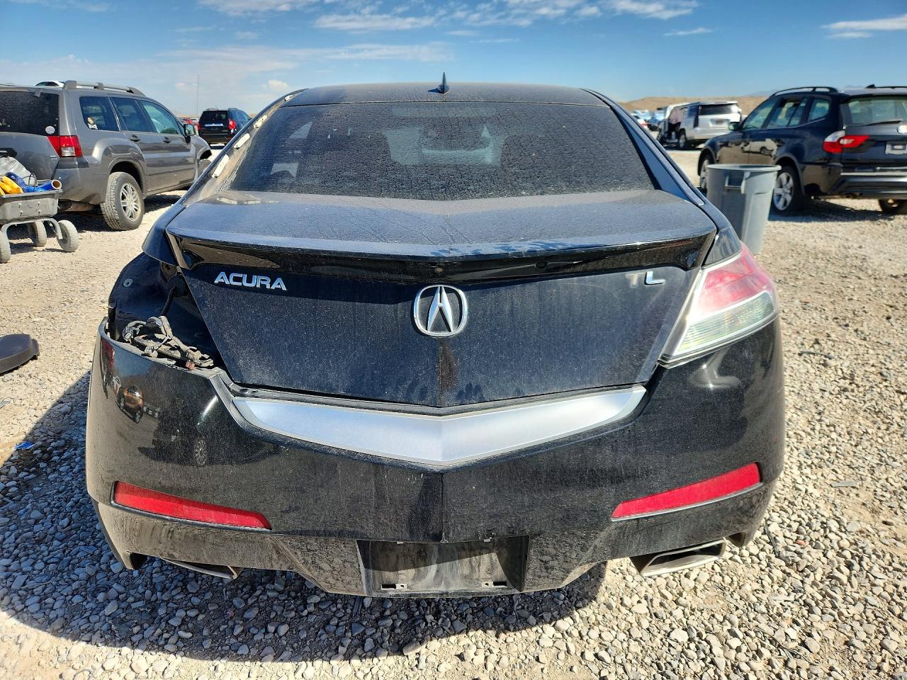 2009 Acura Tl Черный vin: 19UUA86599A008462