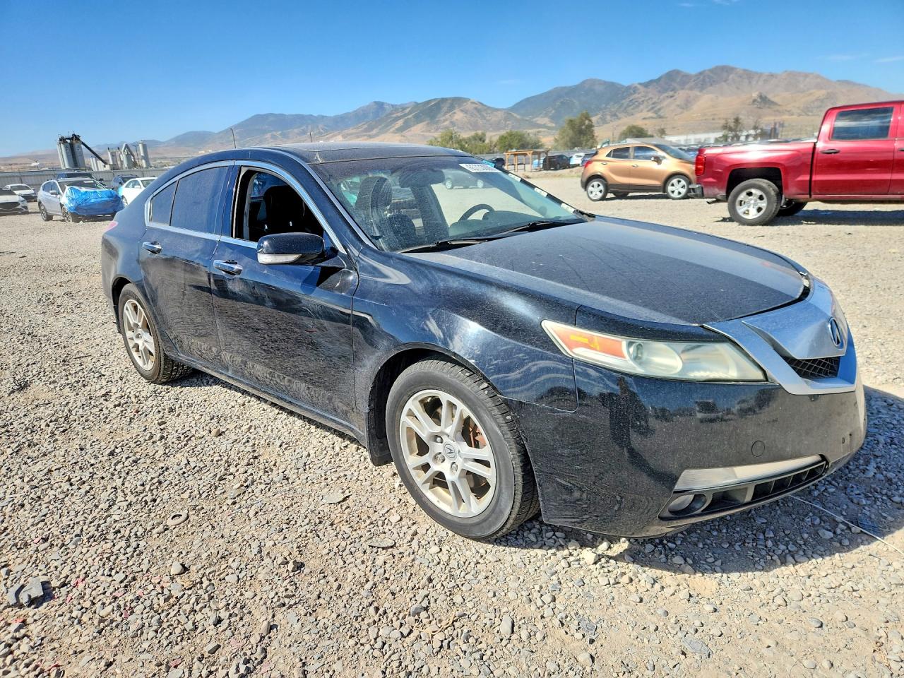 2009 Acura Tl Черный vin: 19UUA86599A008462