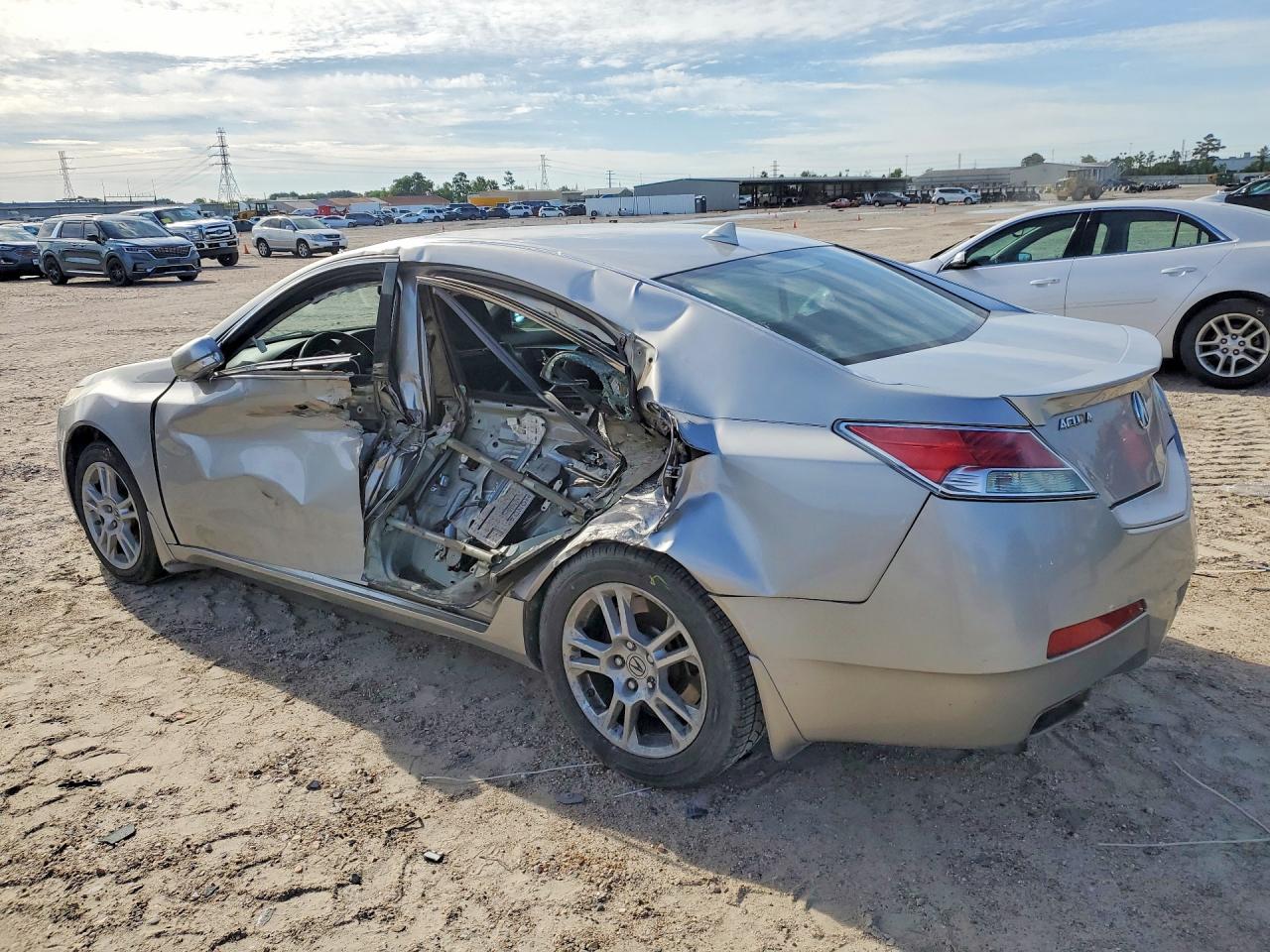 2009 Acura Tl Silver vin: 19UUA86599A014293