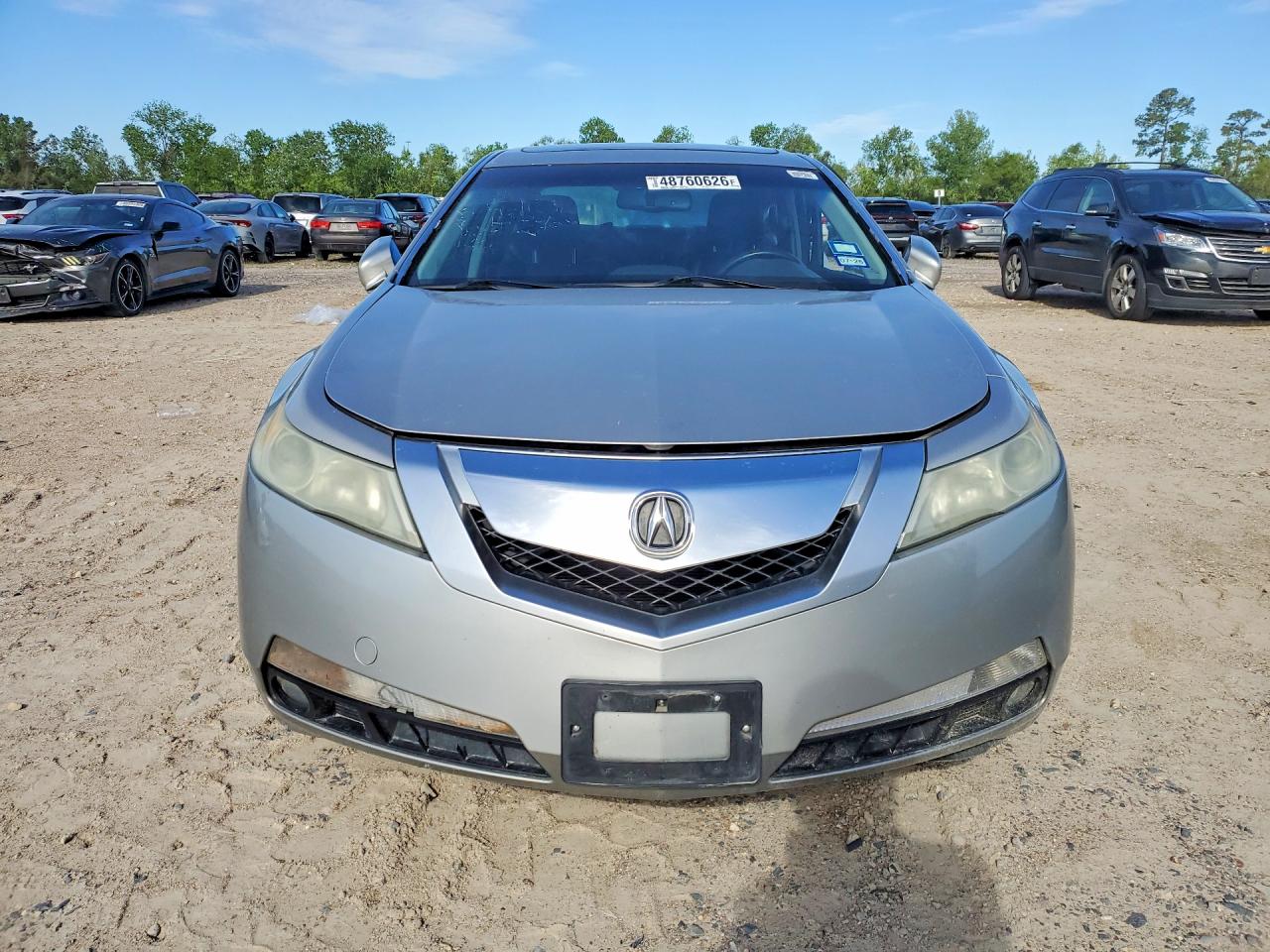 2009 Acura Tl Silver vin: 19UUA86599A014293