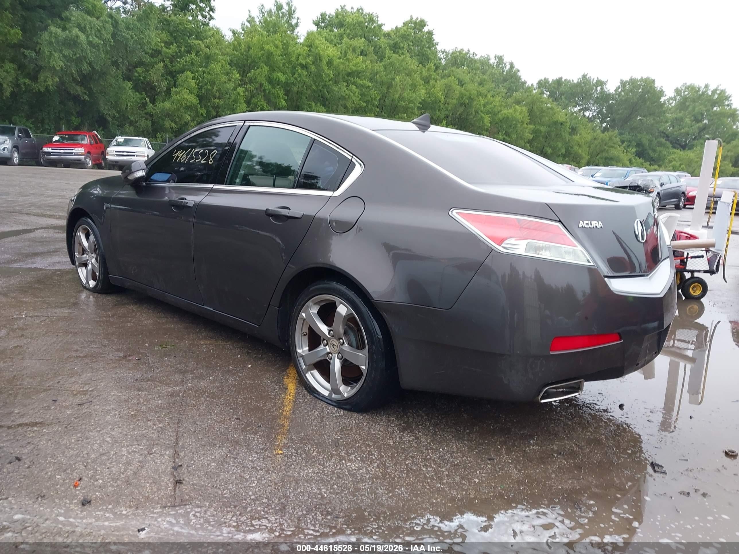 2010 Acura Tl 3.5 Gray vin: 19UUA8F20AA007002