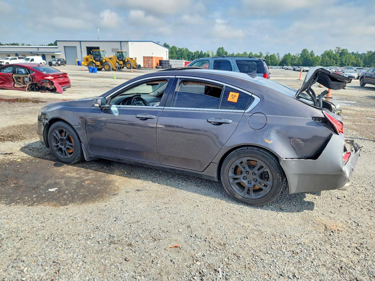 2010 Acura Tl Серый vin: 19UUA8F20AA007243
