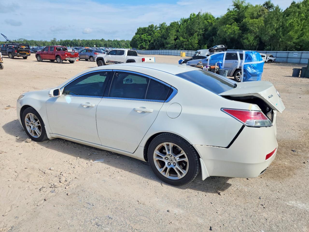 2010 Acura Tl White vin: 19UUA8F20AA007372