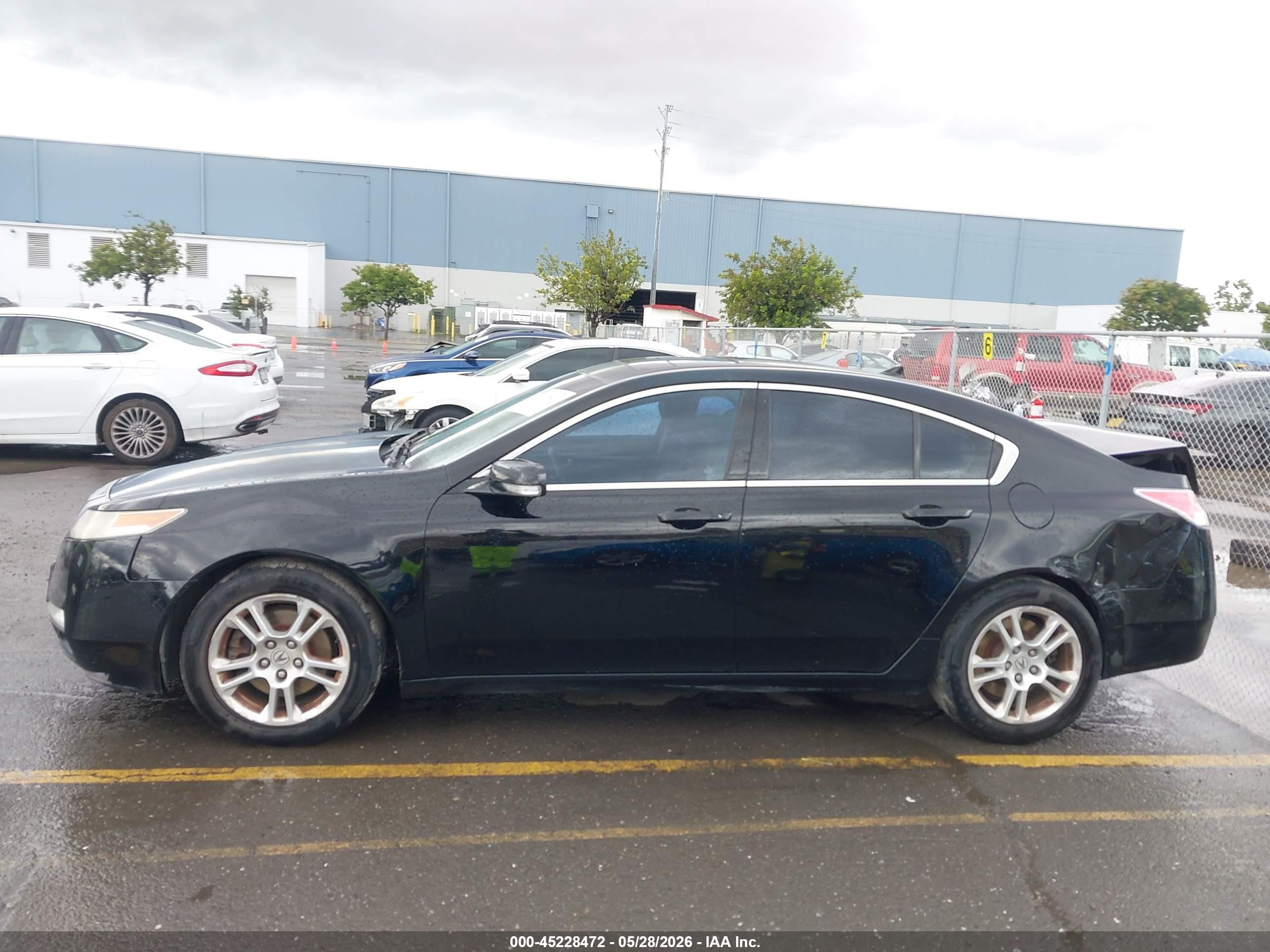 2010 Acura Tl 3.5 Black vin: 19UUA8F20AA007694