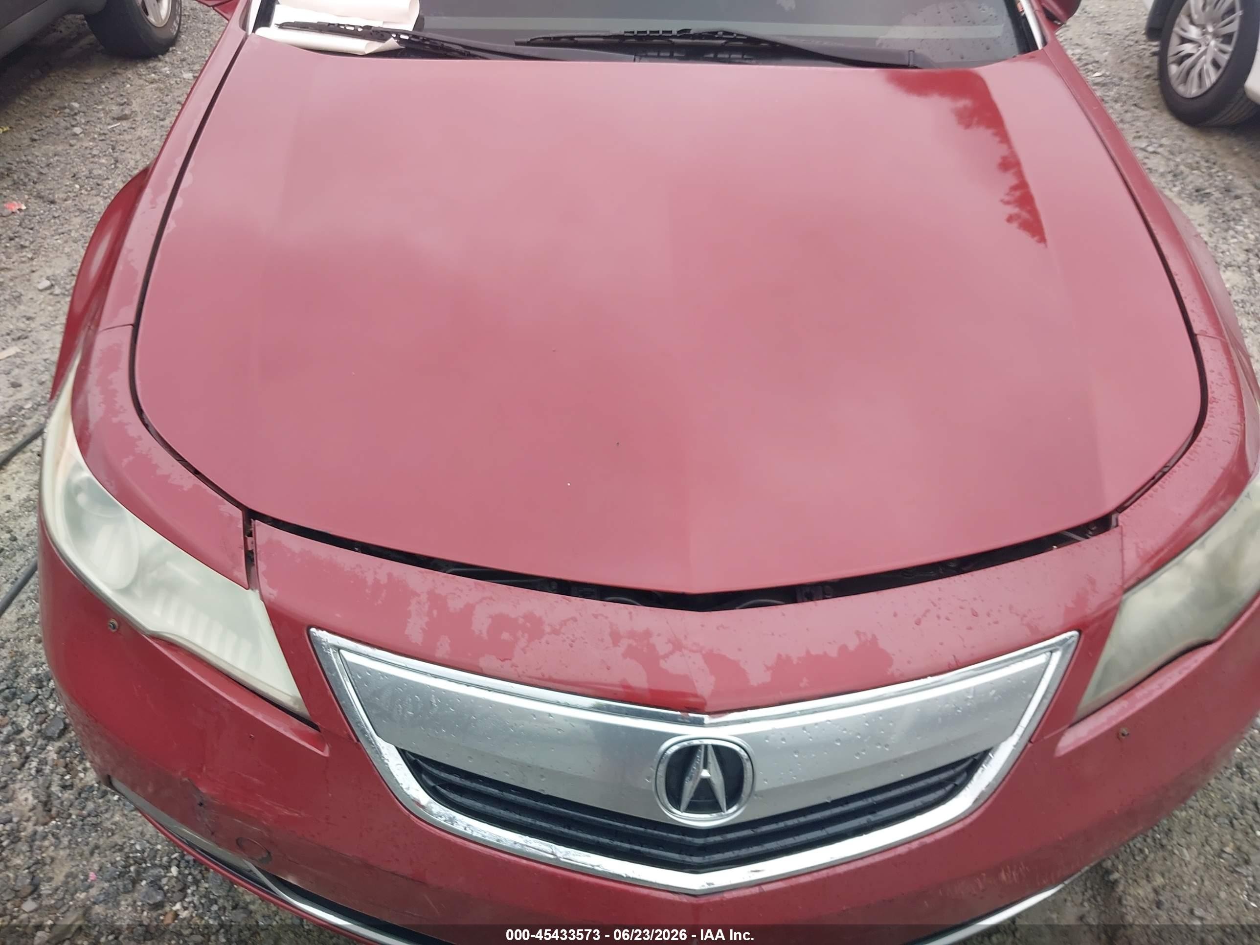 2010 Acura Tl 3.5 Бордовый vin: 19UUA8F20AA025967
