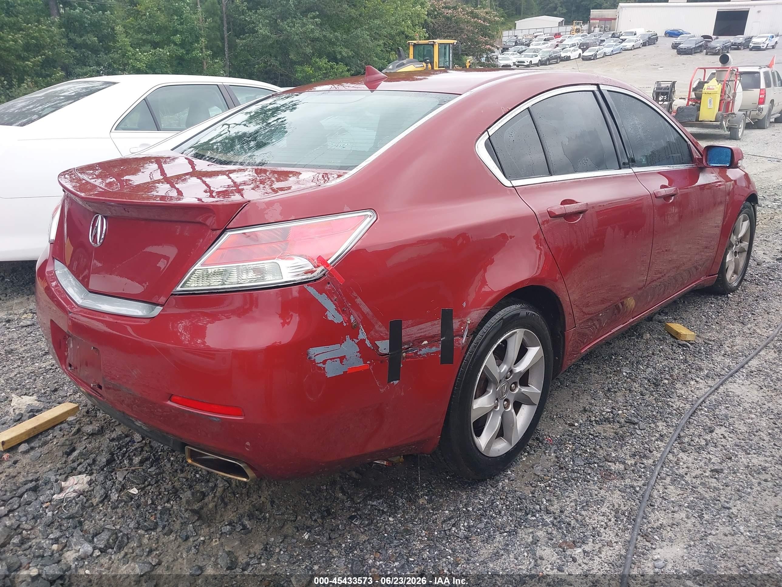 2010 Acura Tl 3.5 Бордовый vin: 19UUA8F20AA025967