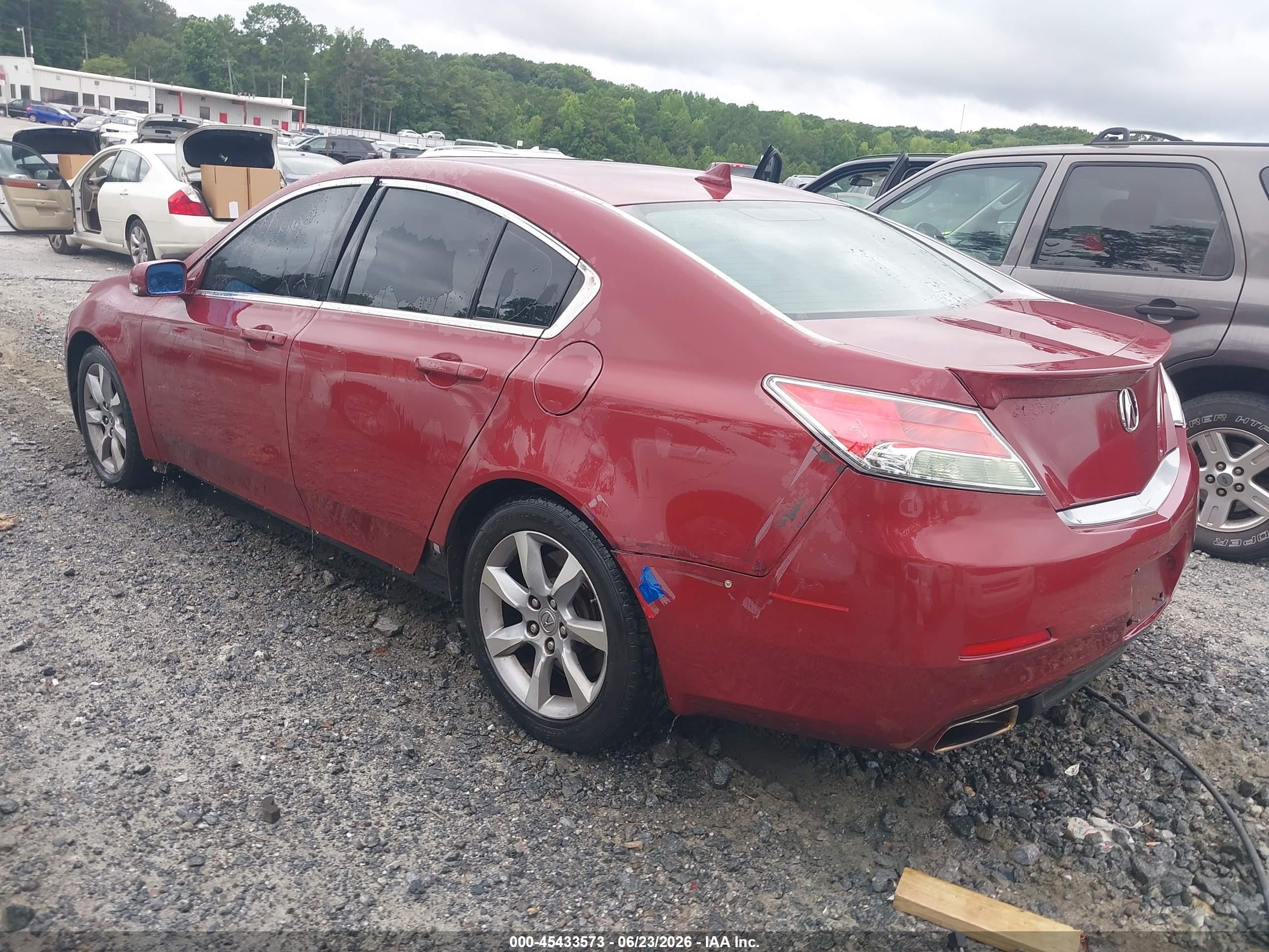 2010 Acura Tl 3.5 Бордовый vin: 19UUA8F20AA025967