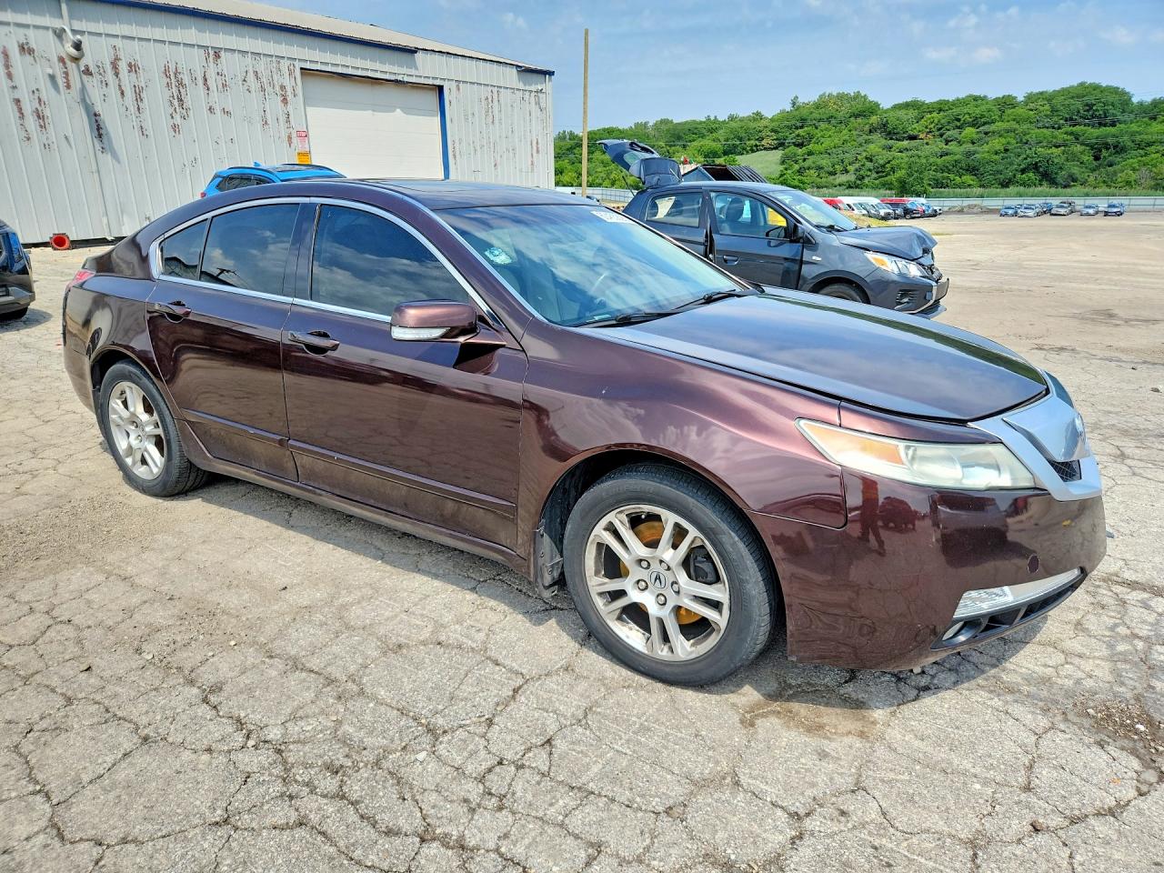 2011 Acura Tl Maroon vin: 19UUA8F20BA000858