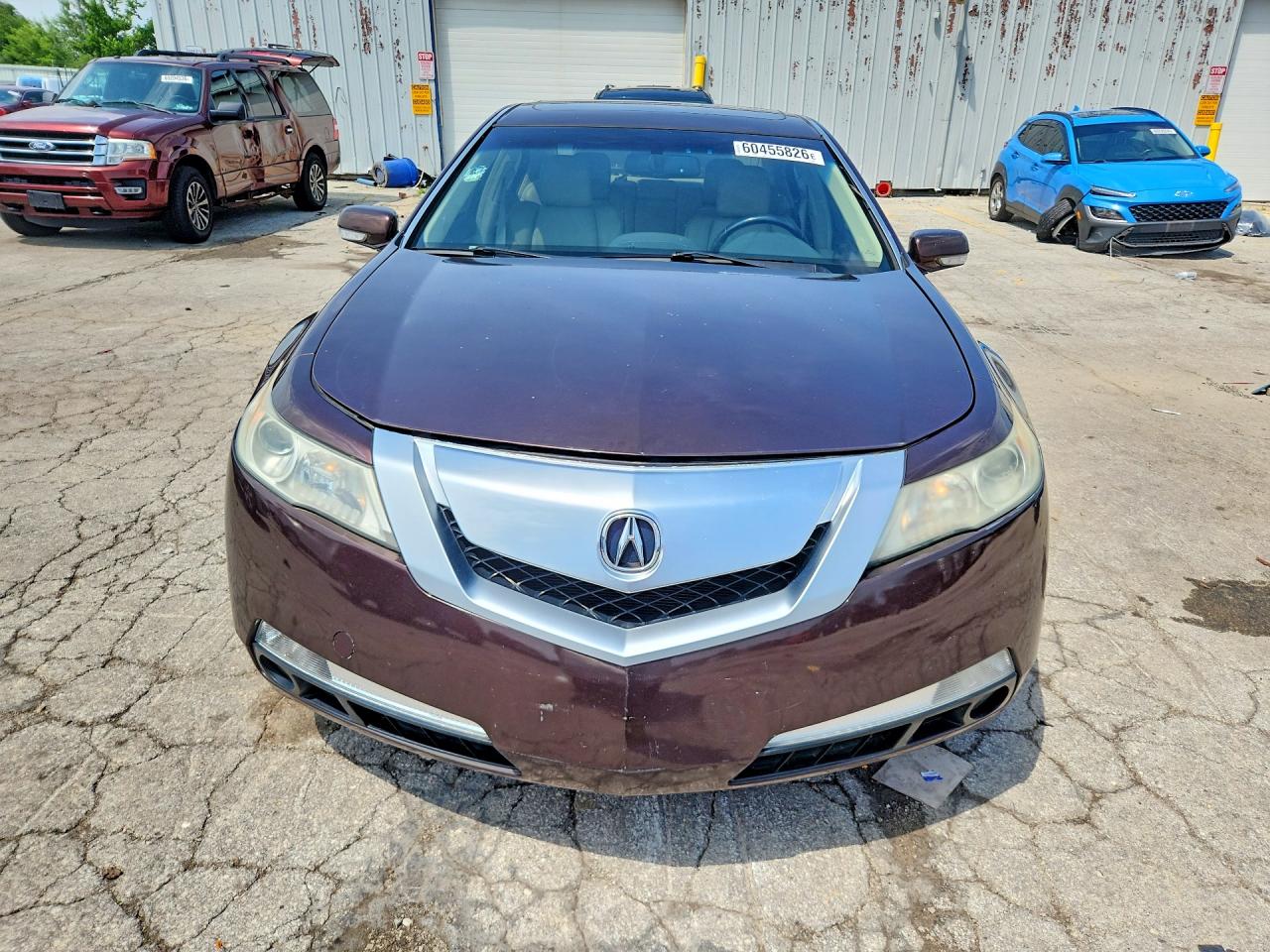2011 Acura Tl Maroon vin: 19UUA8F20BA000858